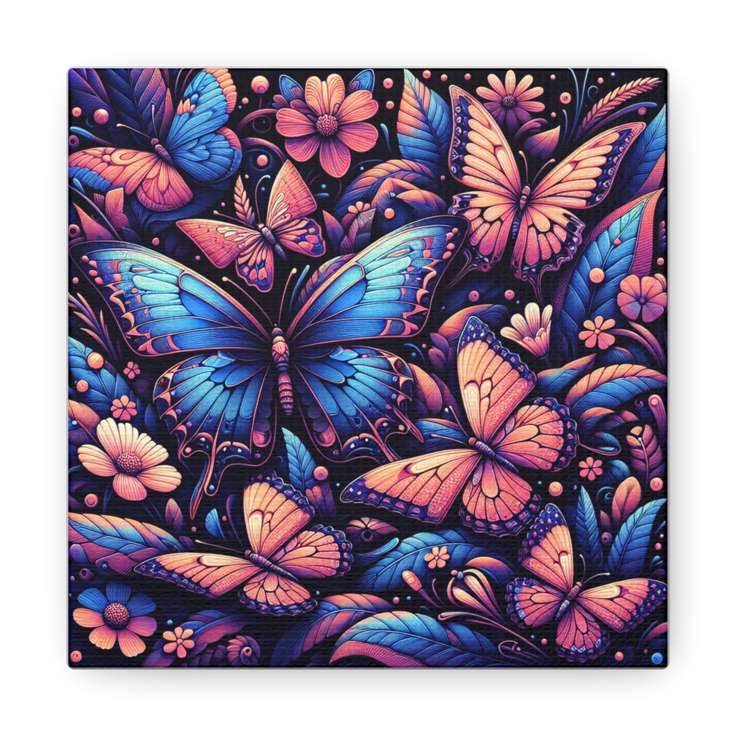 Butterflies Canvas Wall Art