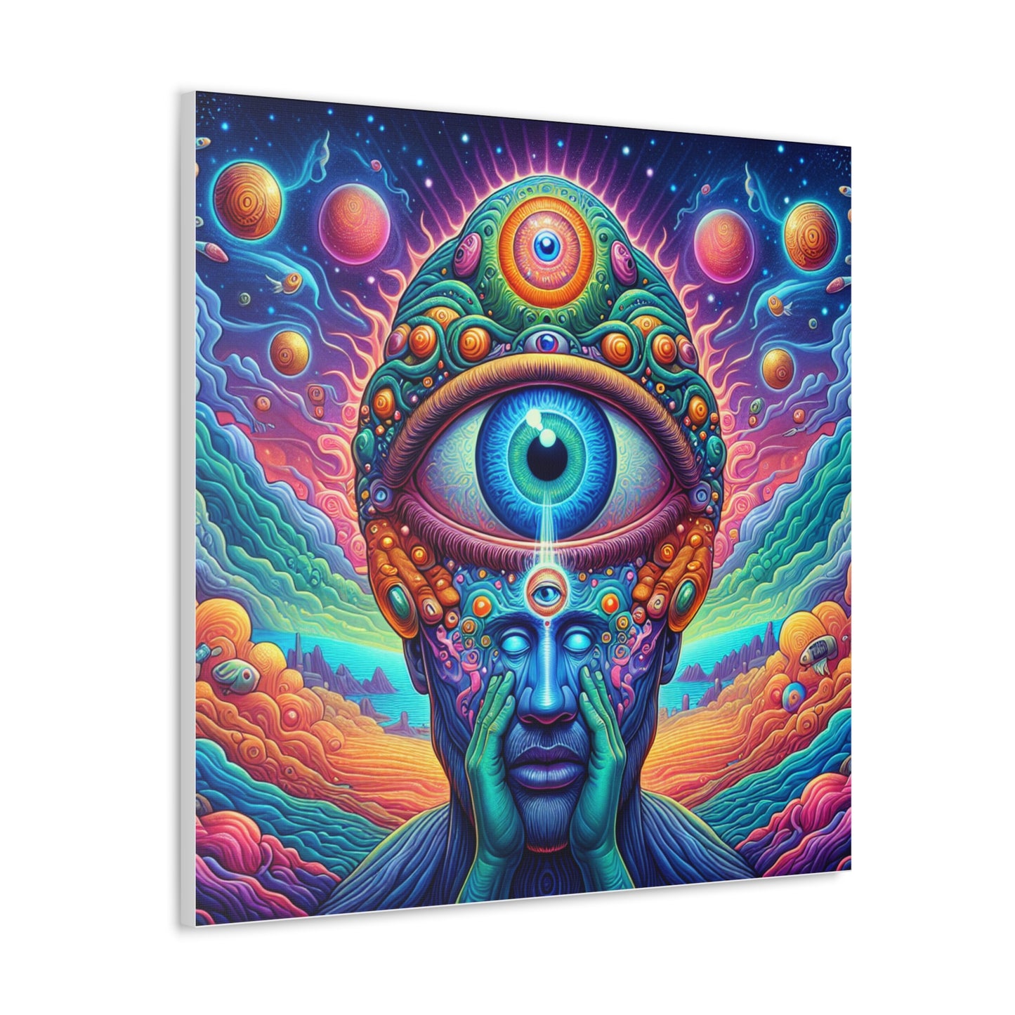 Third Eye Awakening Canvas Wall Art