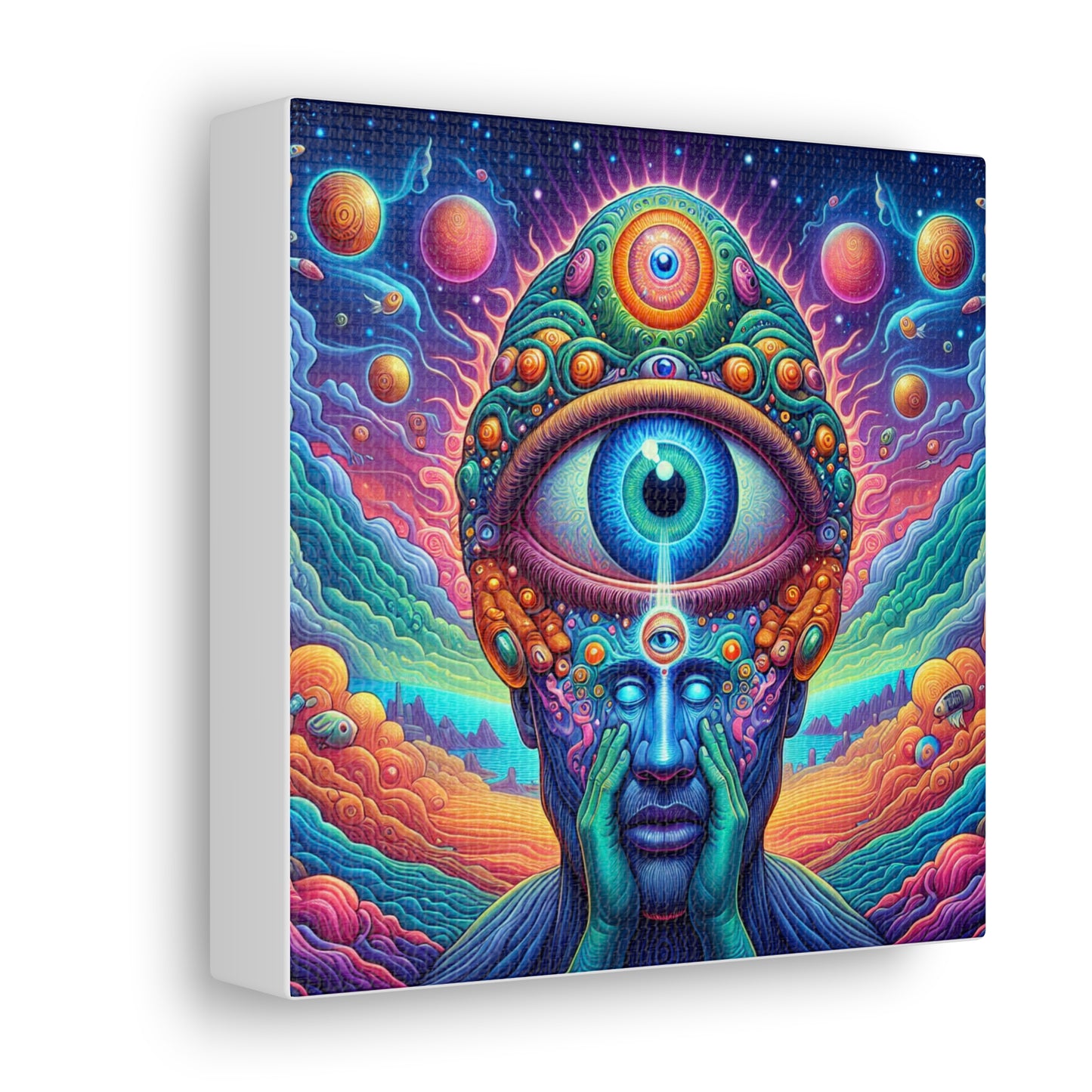 Third Eye Awakening Canvas Wall Art