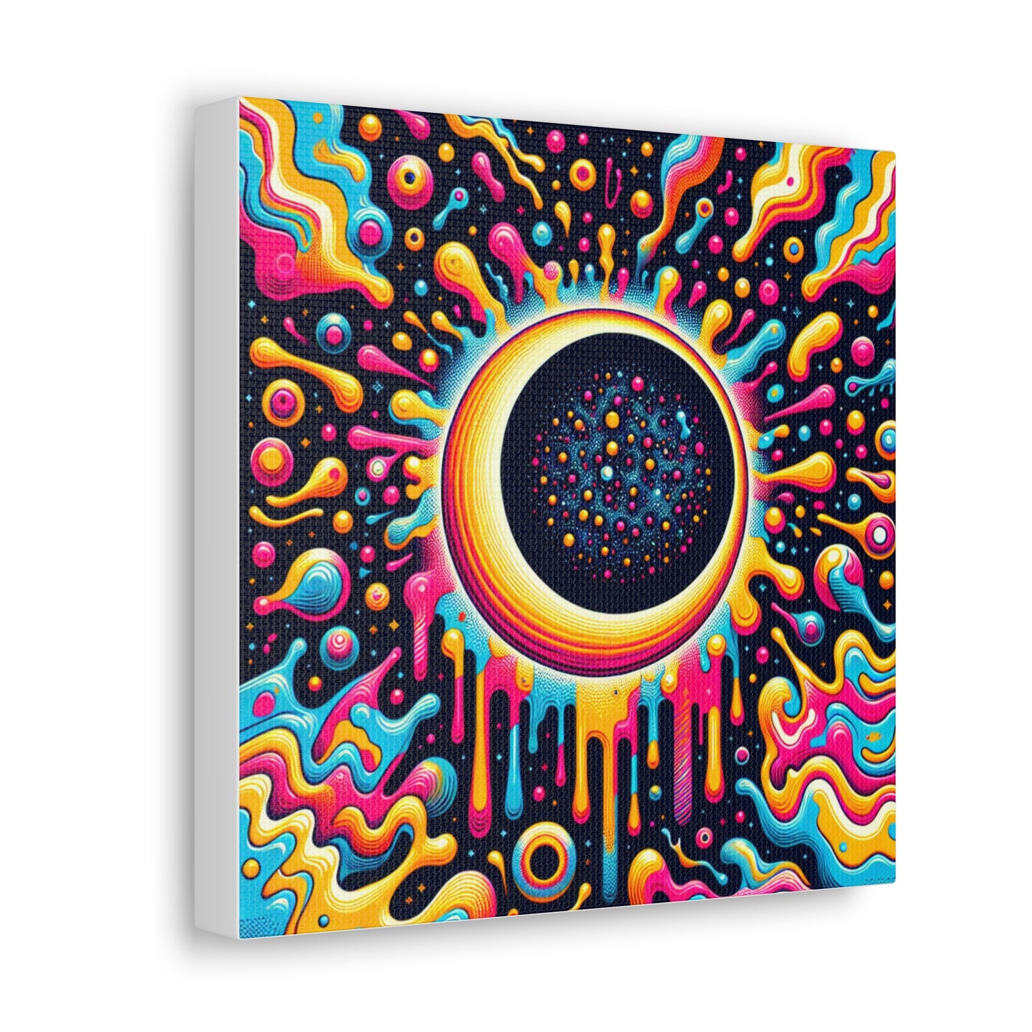 Solar Eclipse Canvas Wall Art