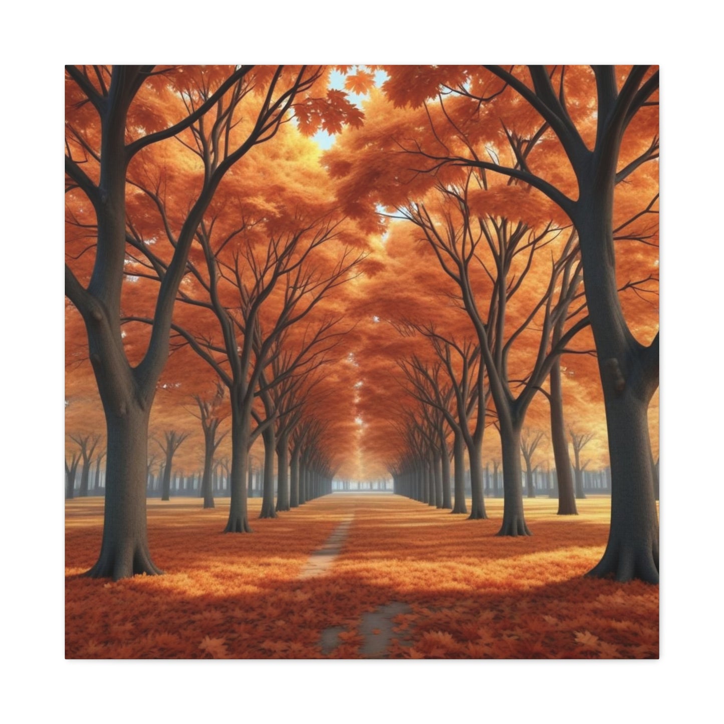 Maple Trees Canvas Wall Art