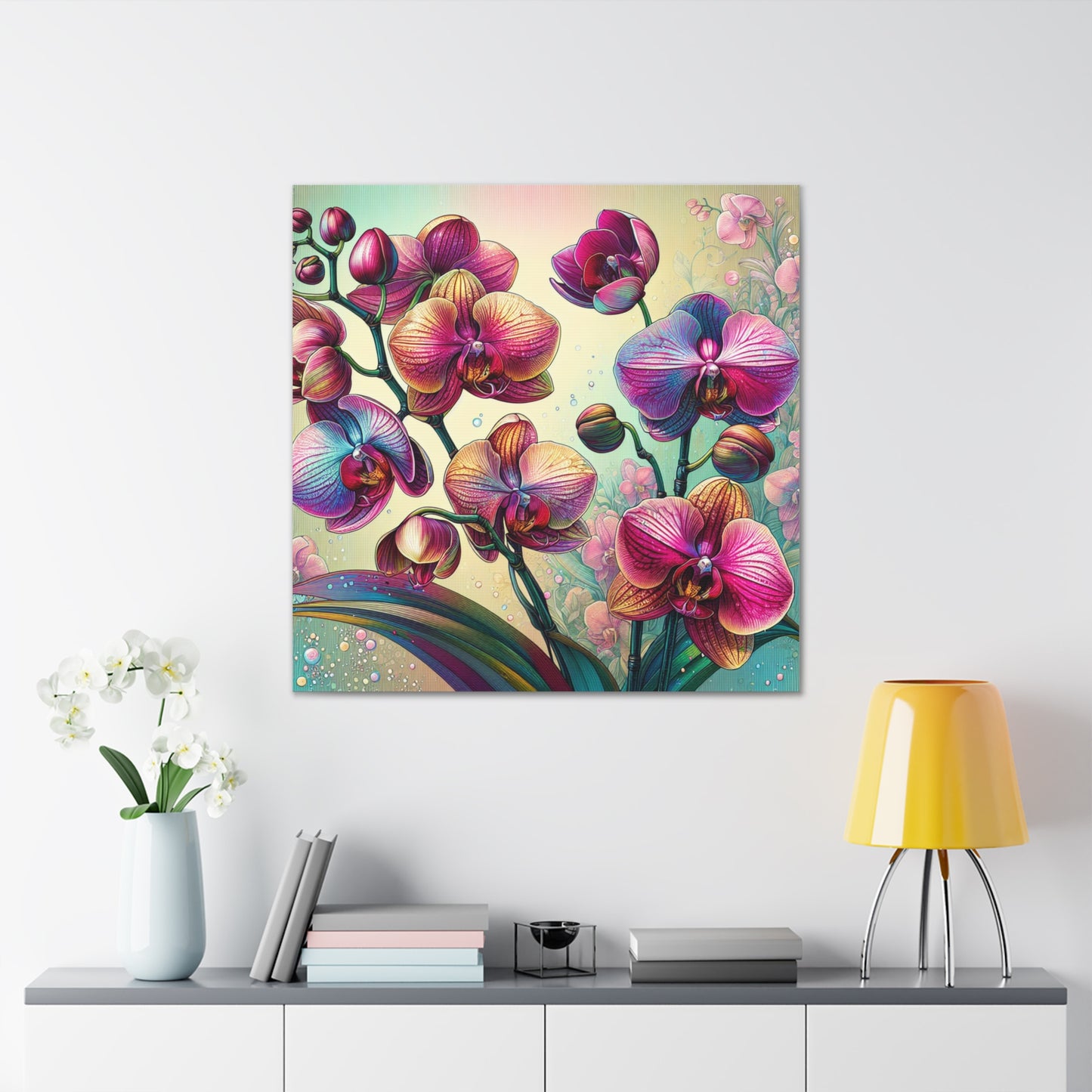 Orchids Canvas Wall Art