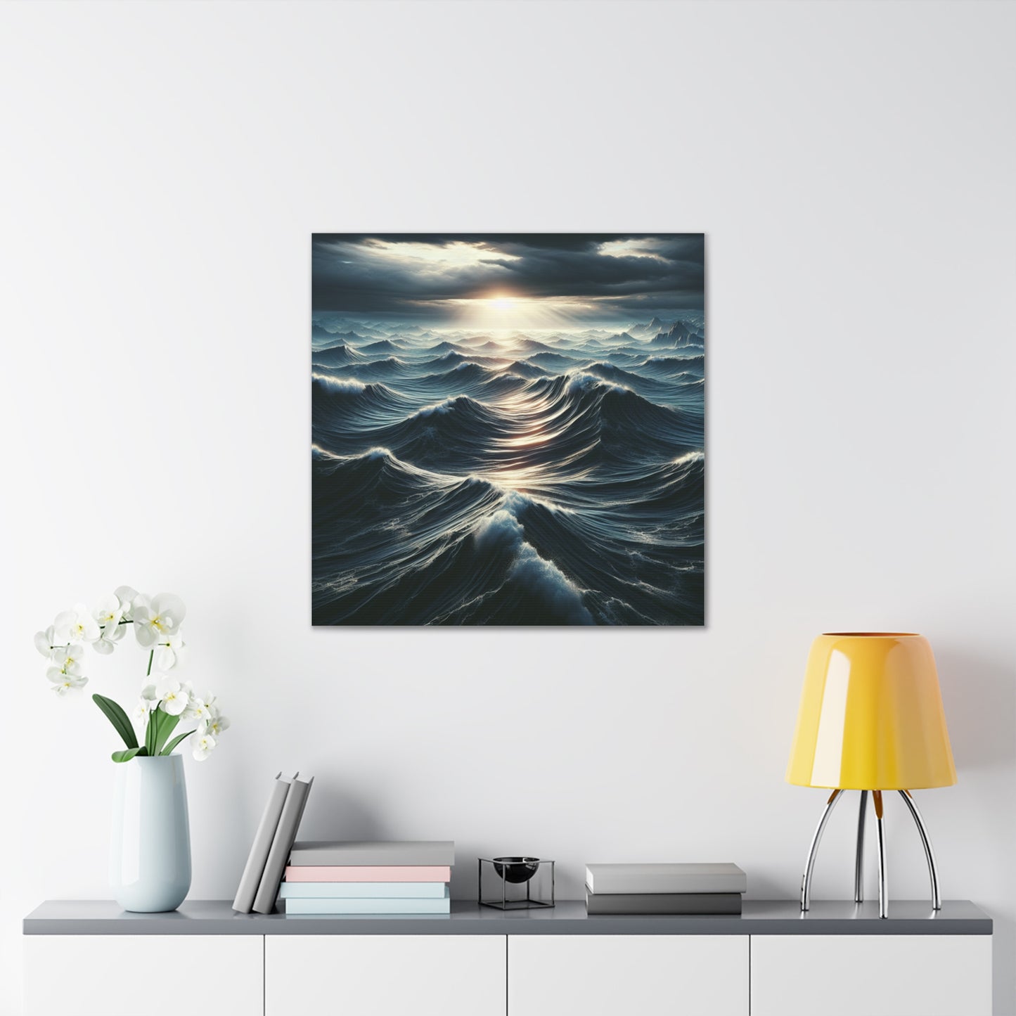 Ocean Waves Canvas Wall Art