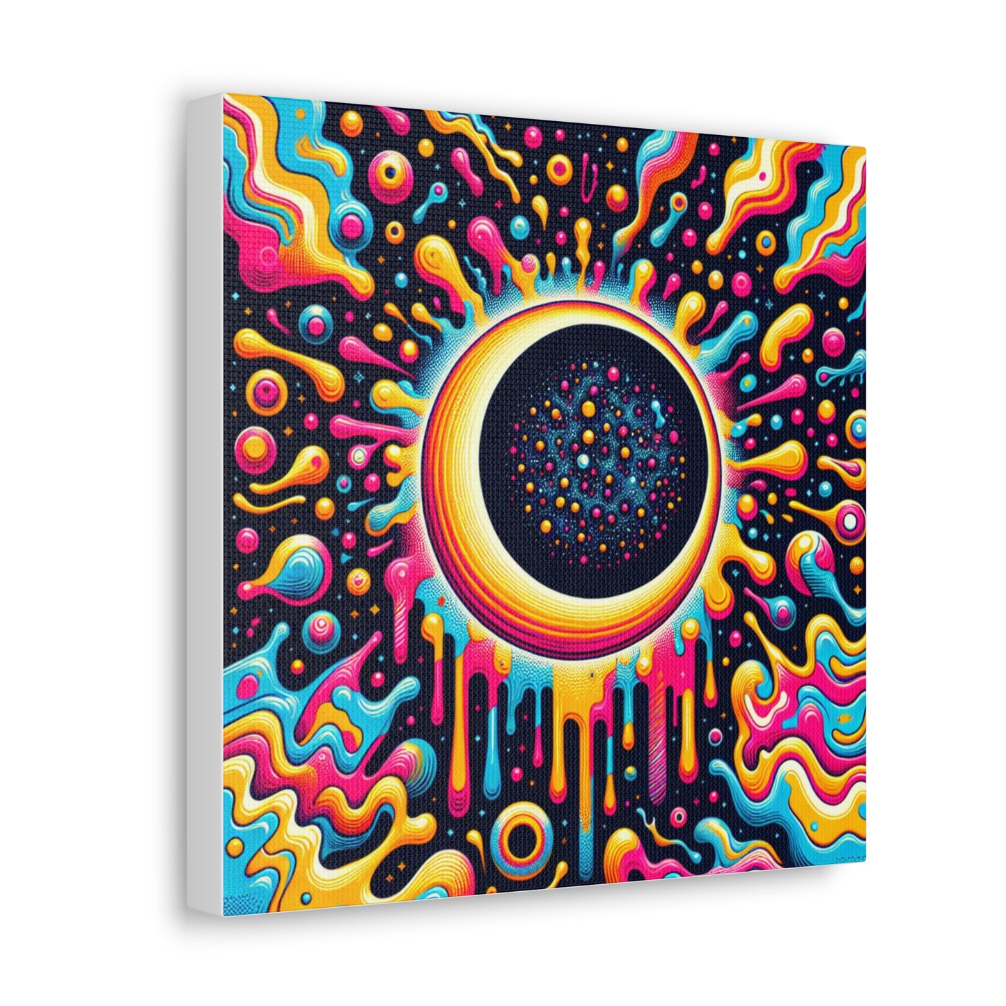 Solar Eclipse Canvas Wall Art