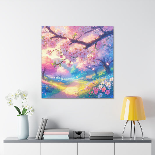 Cherry Blossom Canvas Wall Art