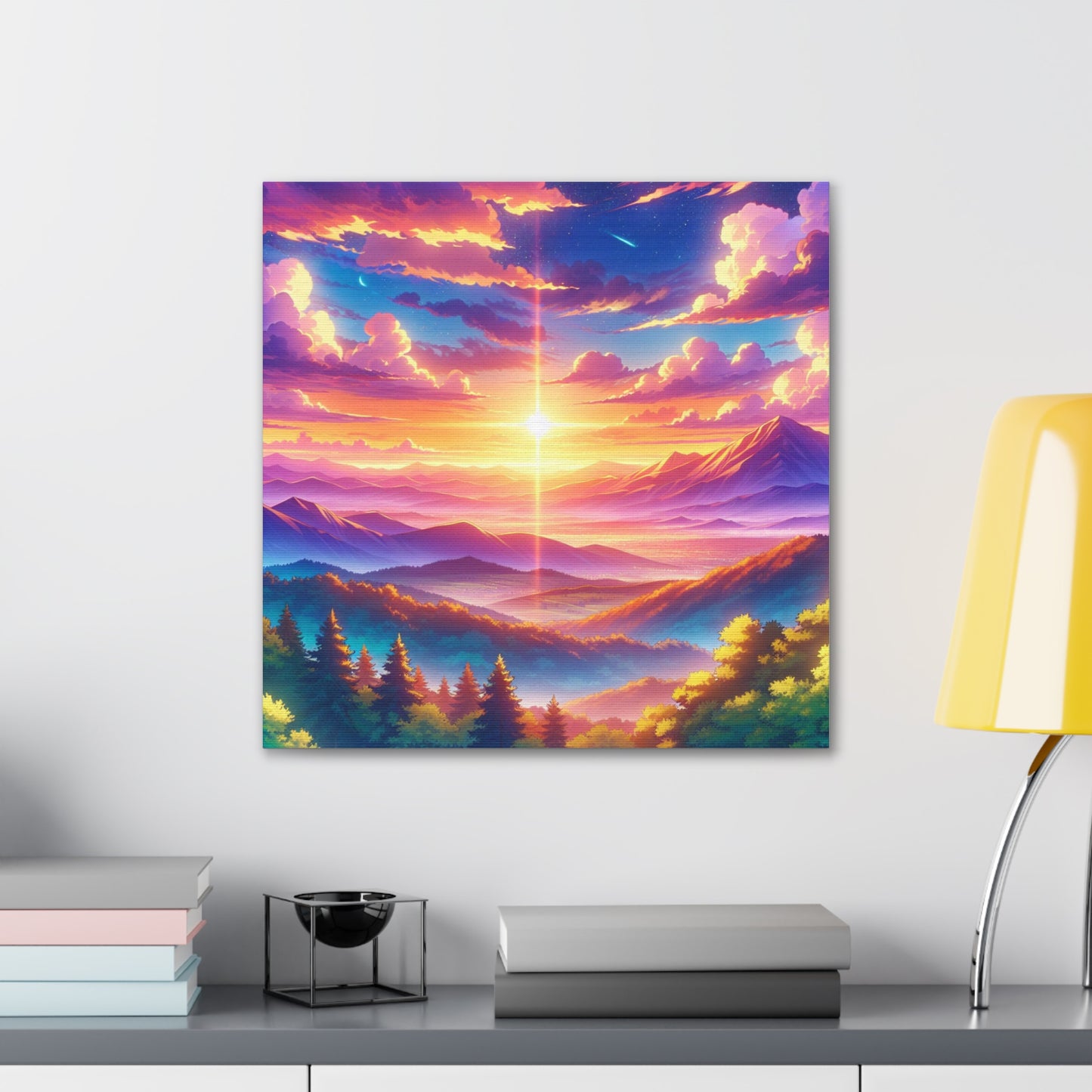 Majestic Sky Canvas Wall Art