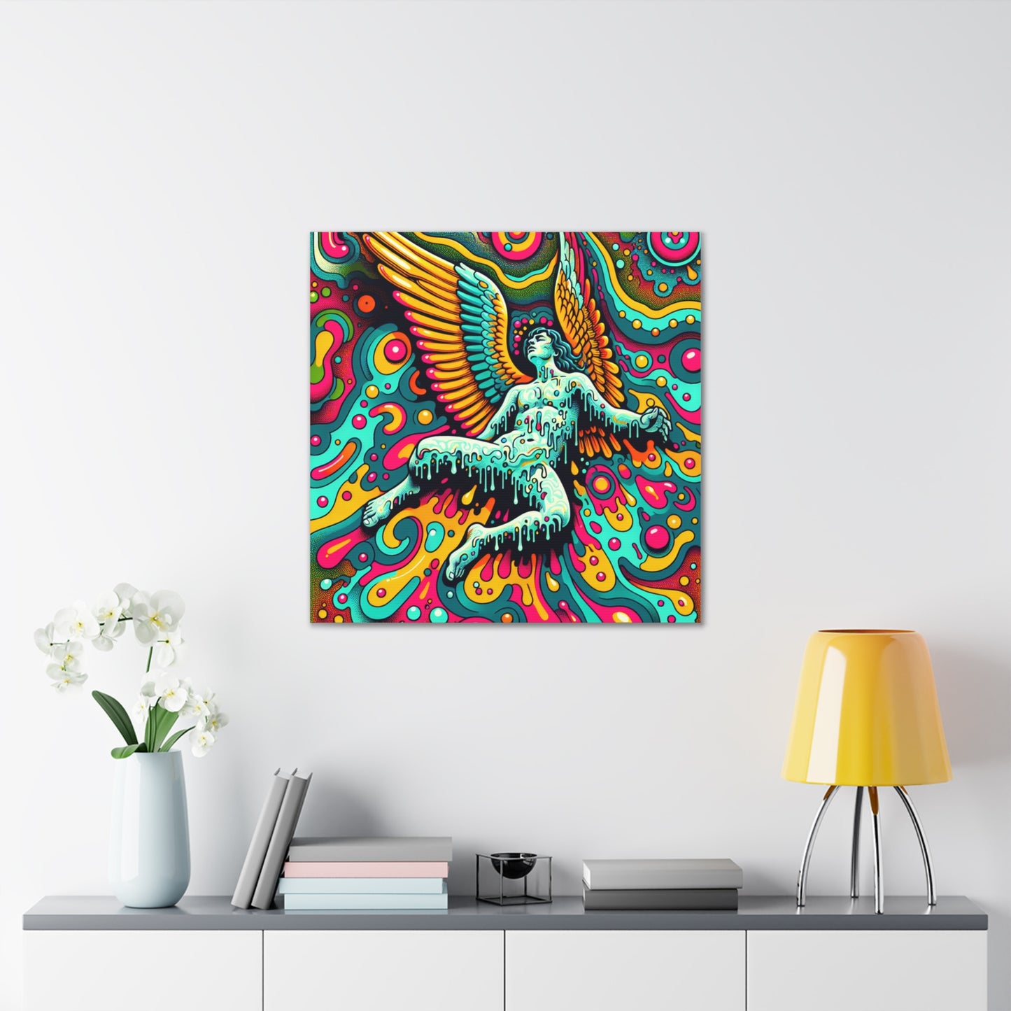 Fallen Angel Canvas Wall Art