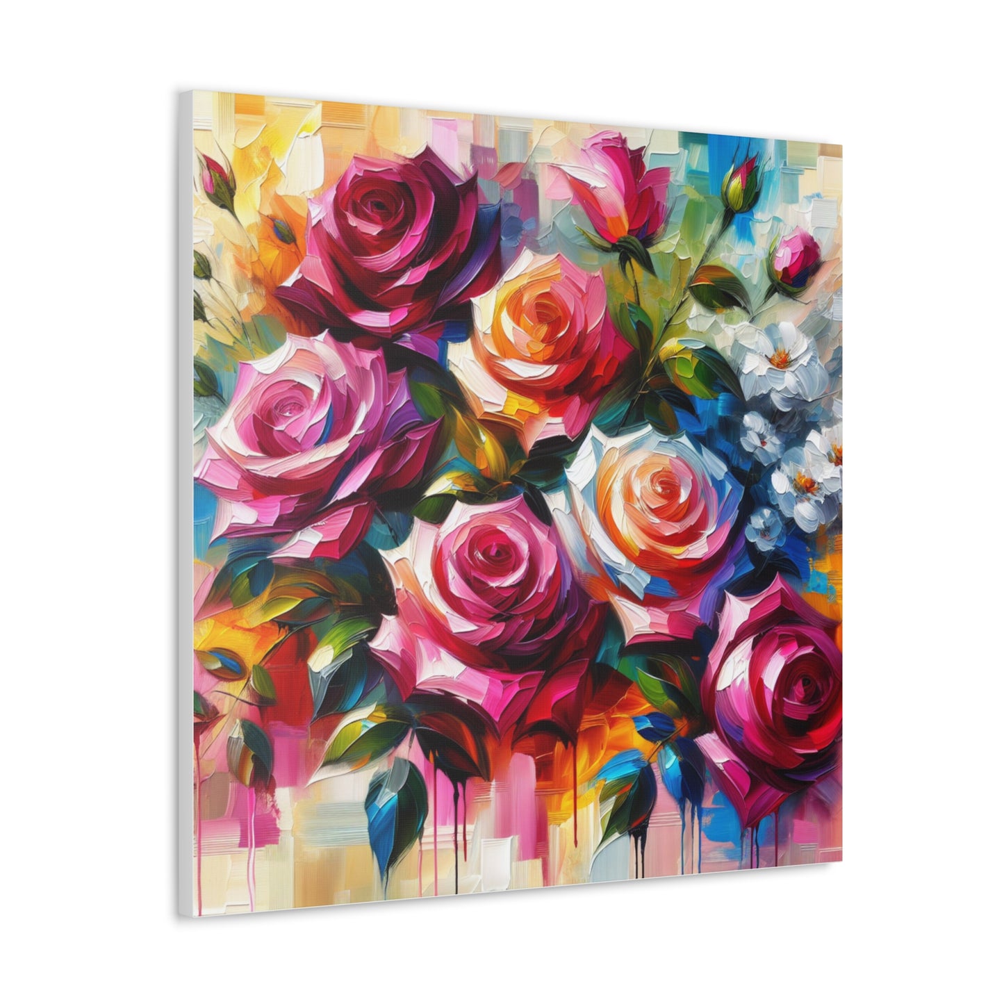 Roses Canvas Wall Art