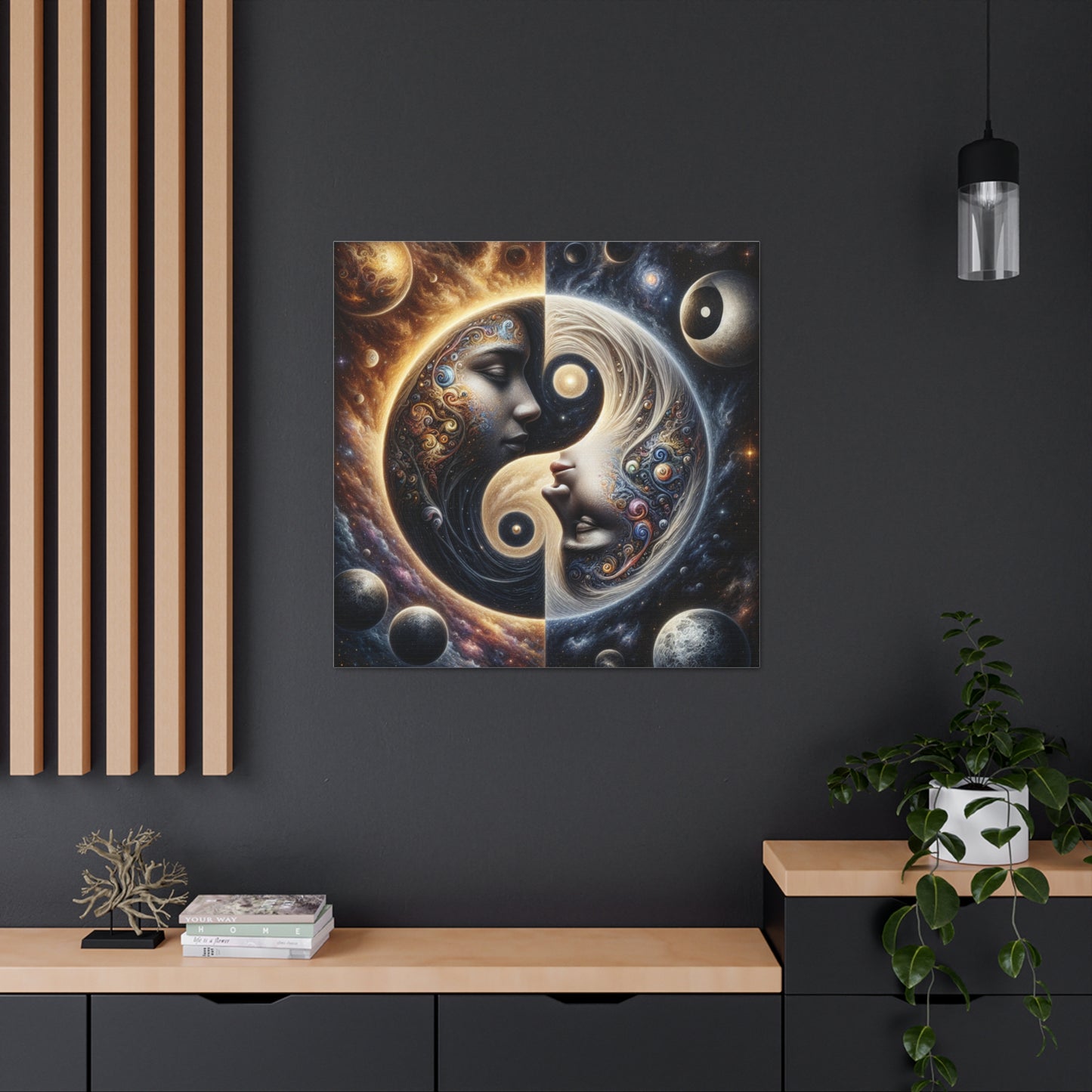 Yin Yang Canvas Wall Art