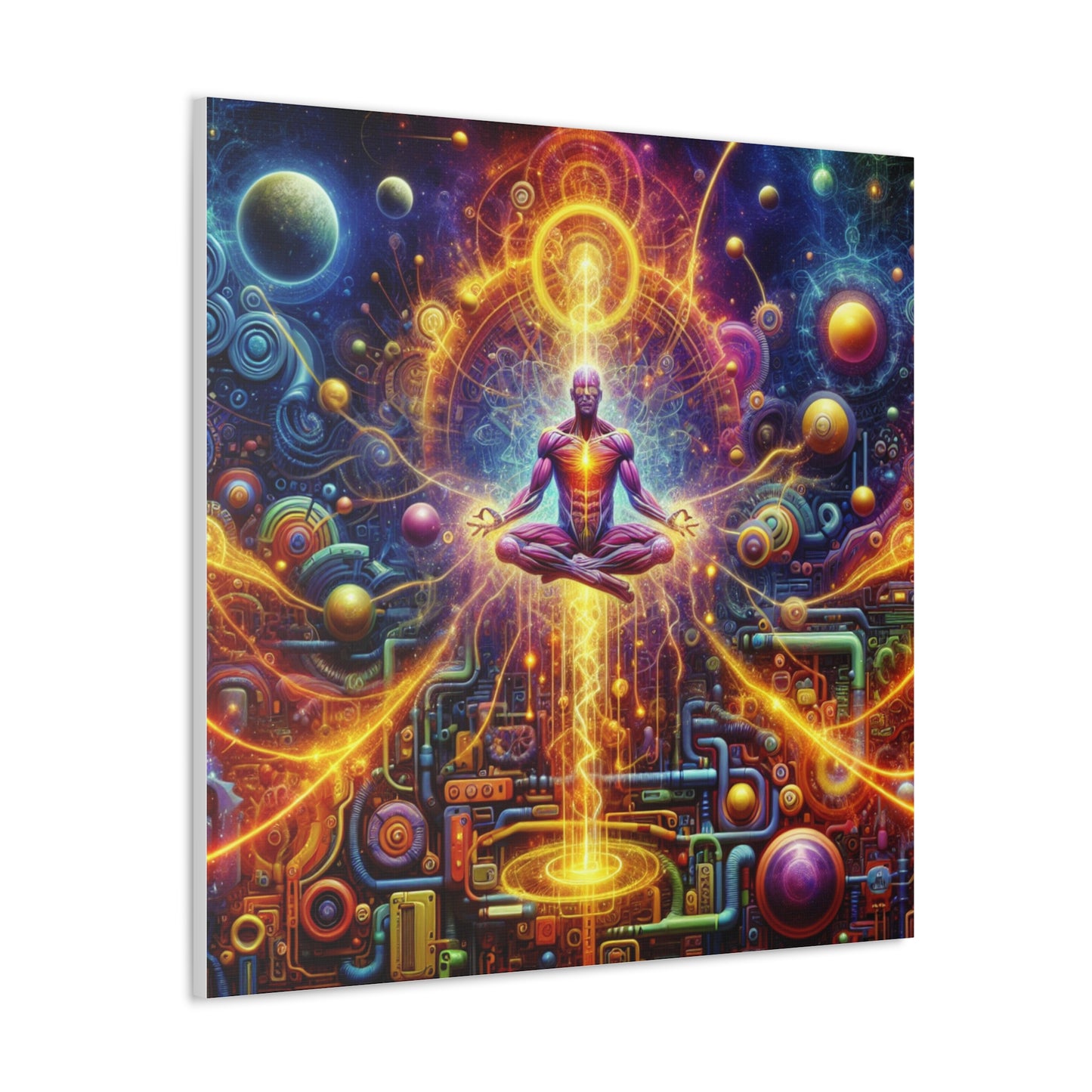 Fifth Dimension Ascension Canvas Wall Art