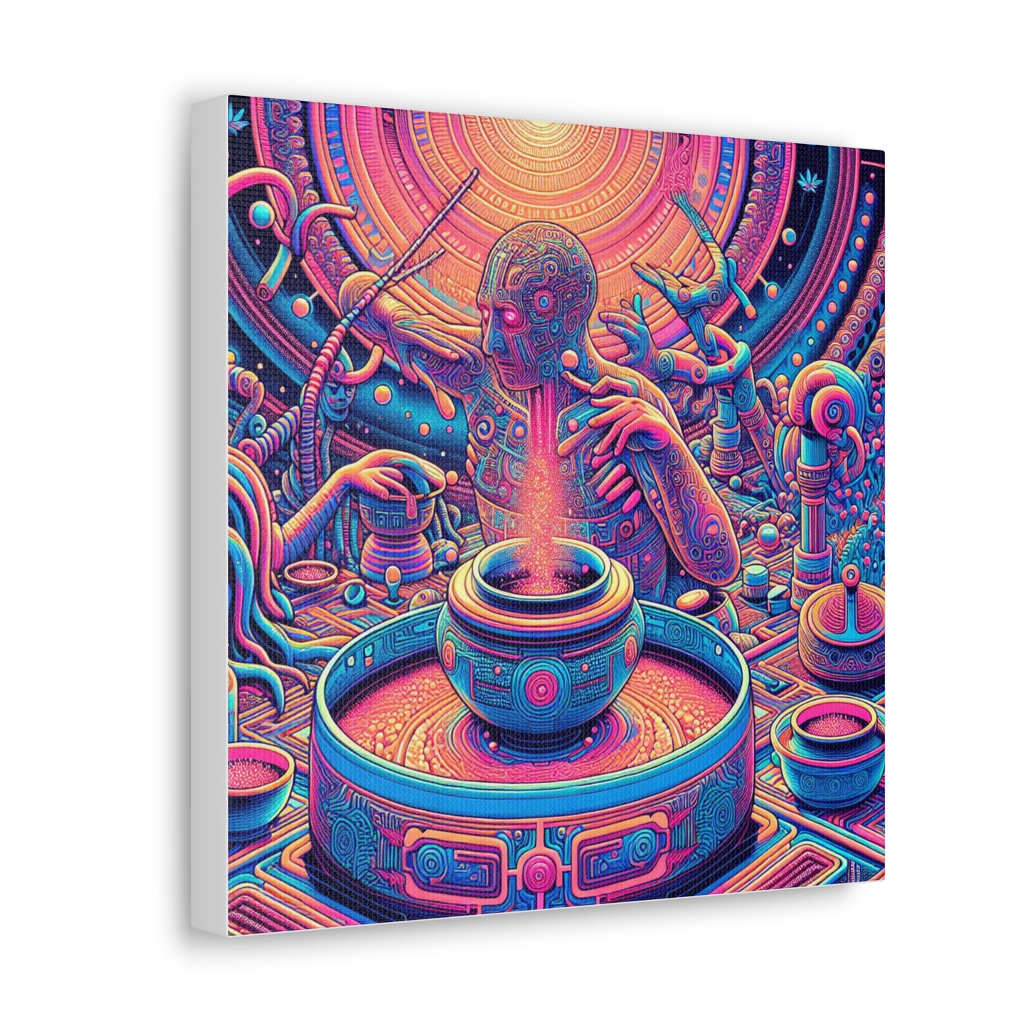 Fifth Dimension Ascension Canvas Wall Art