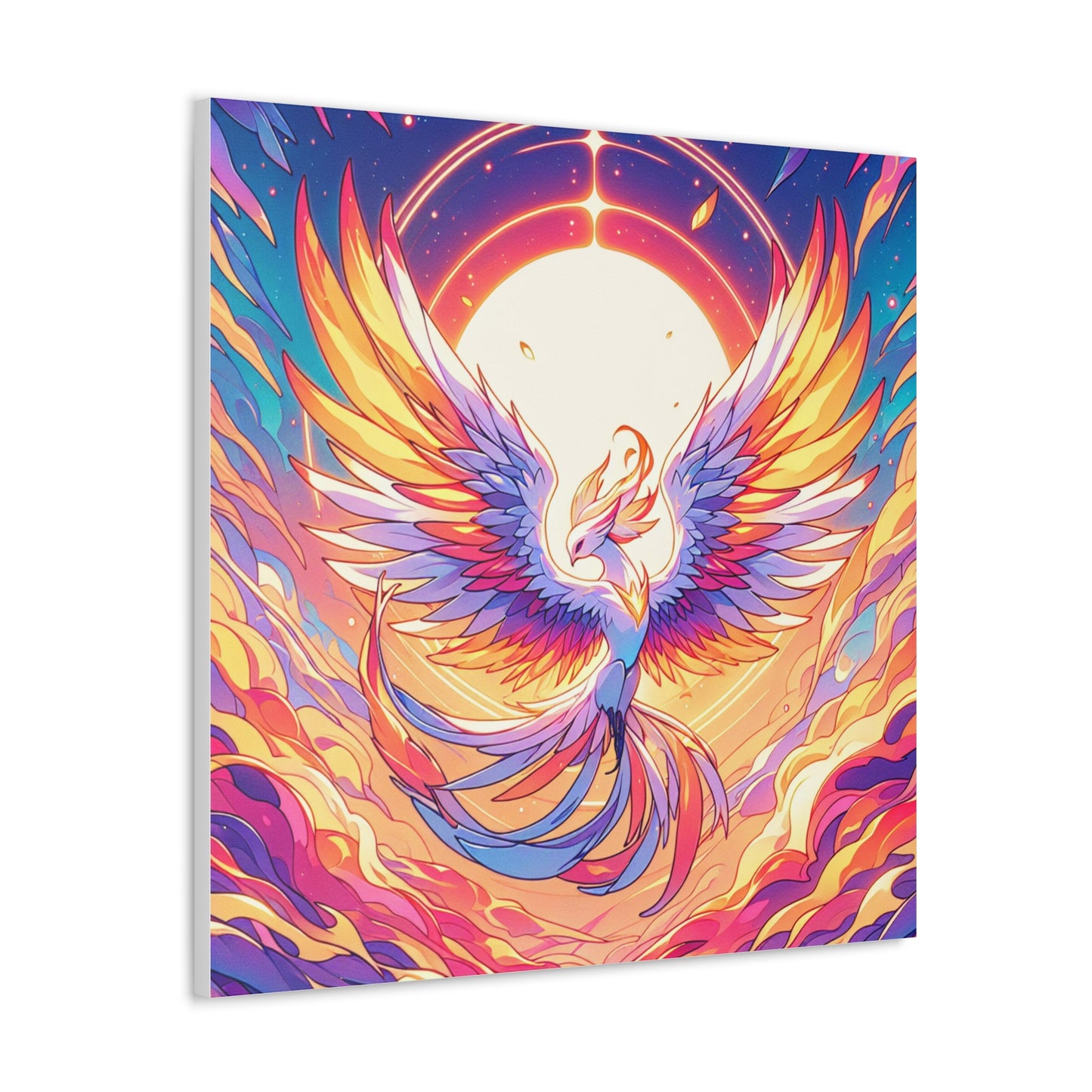 Phoenix Rising Canvas Wall Art