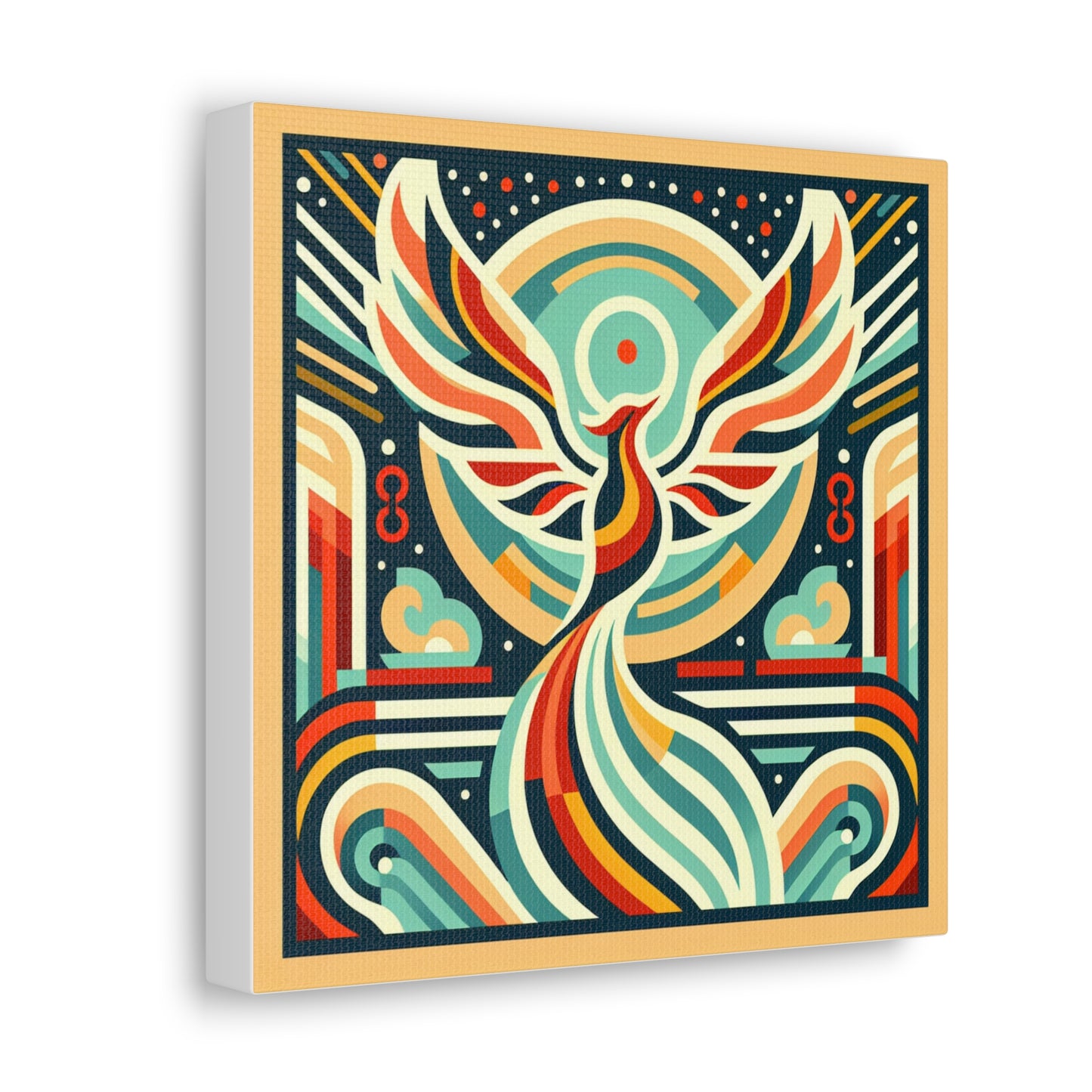 Phoenix Rising Canvas Wall Art