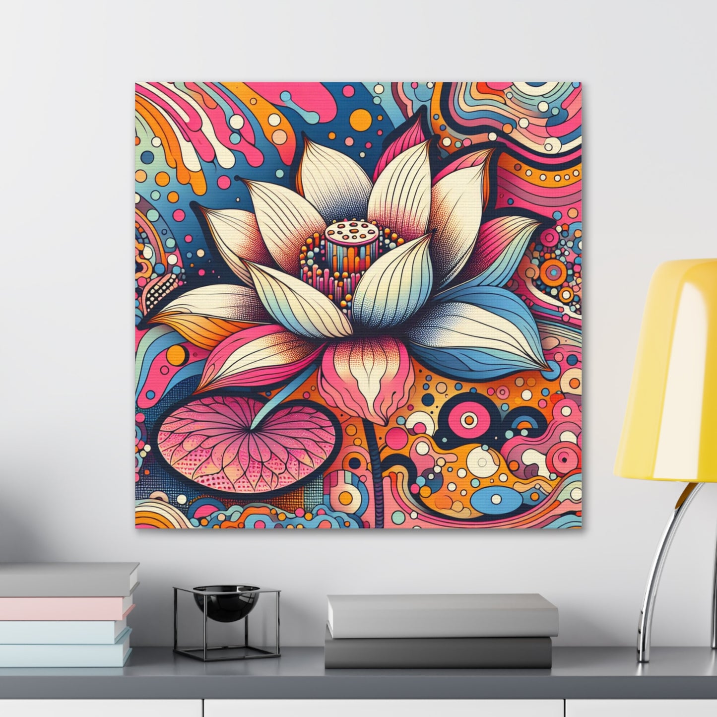 Lotus Canvas Wall Art