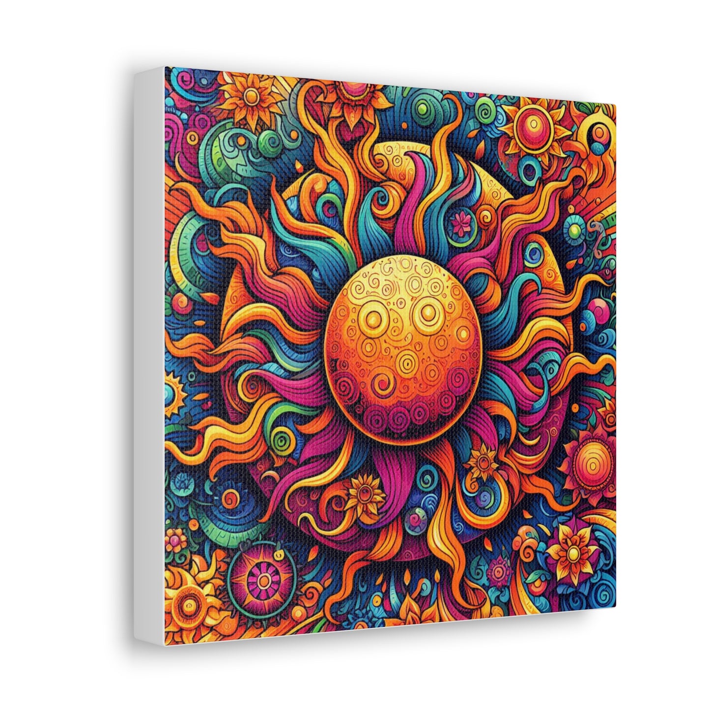 Sun Canvas Wall Art