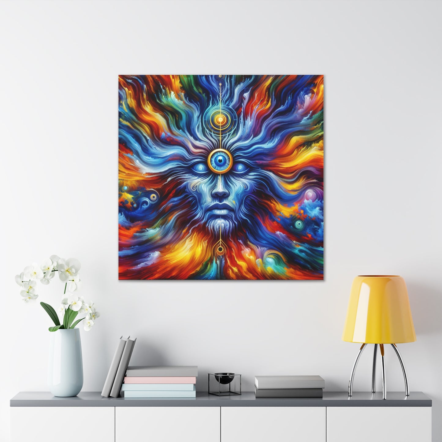 Third Eye Awakening Canvas Wall Art