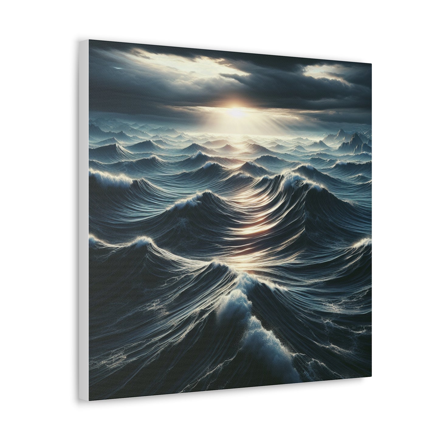 Ocean Waves Canvas Wall Art