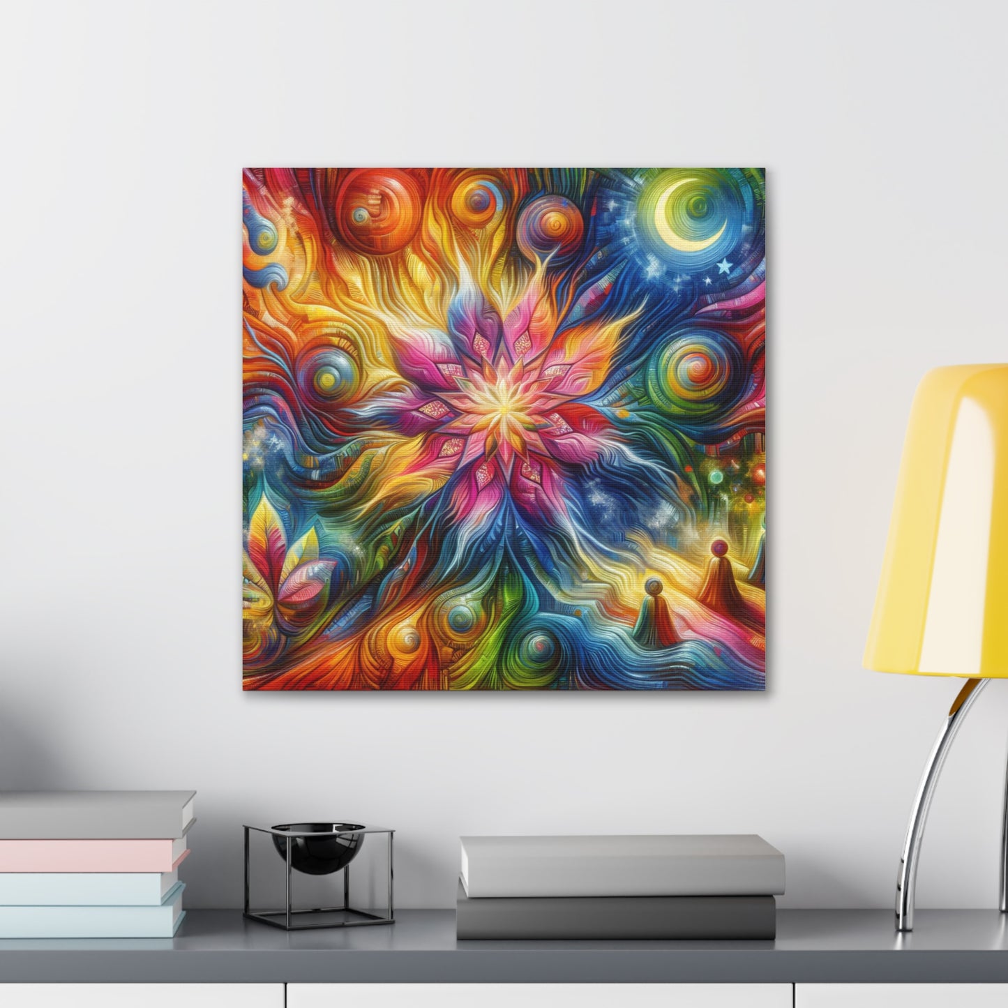 Fifth Dimension Ascension Canvas Wall Art