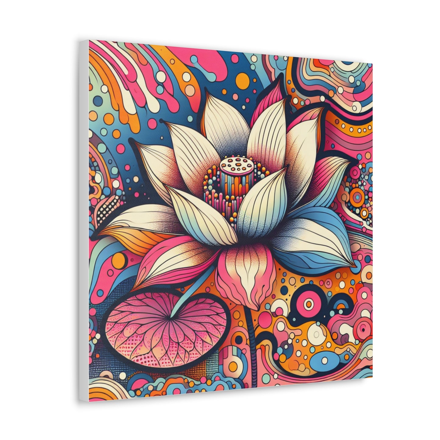 Lotus Canvas Wall Art