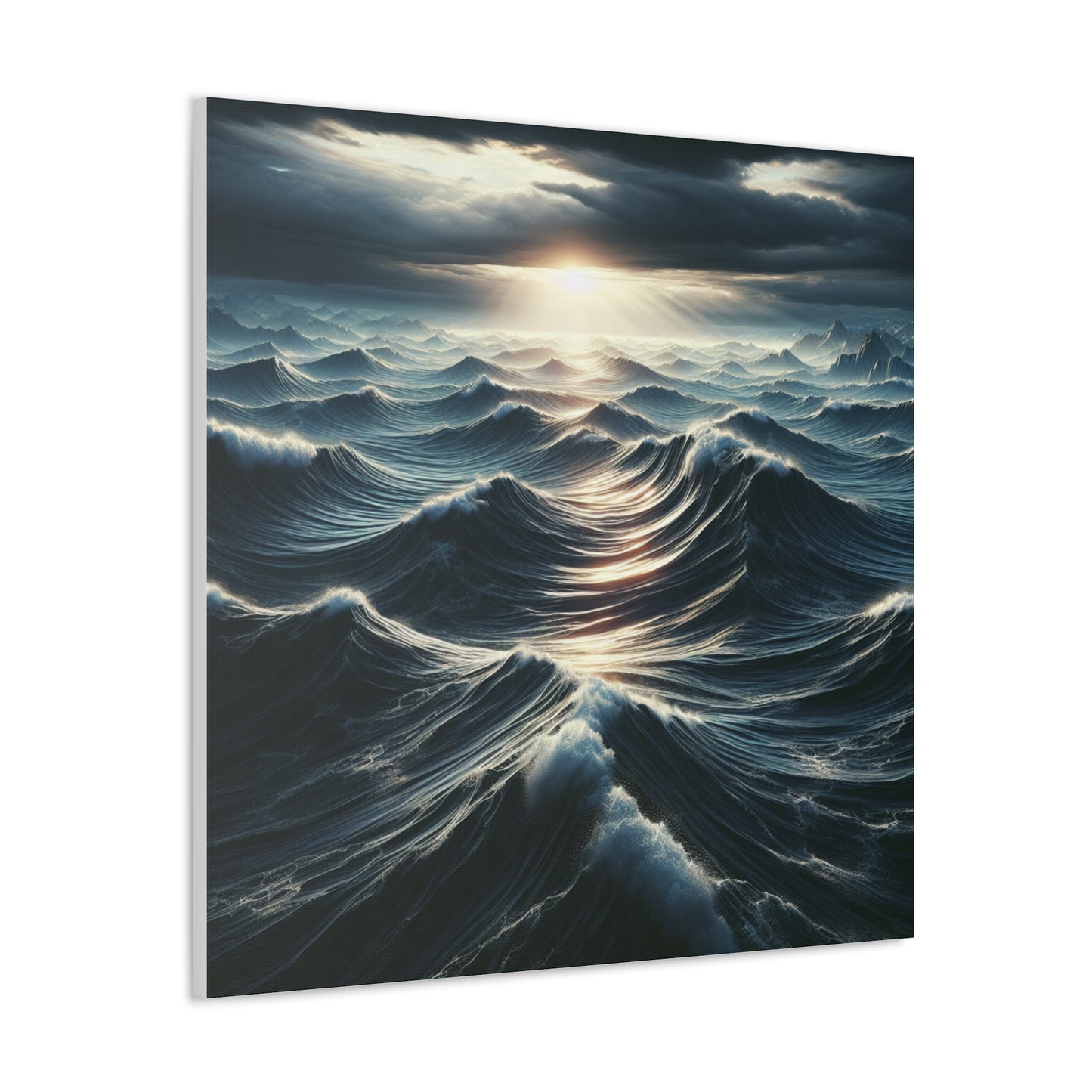 Ocean Waves Canvas Wall Art