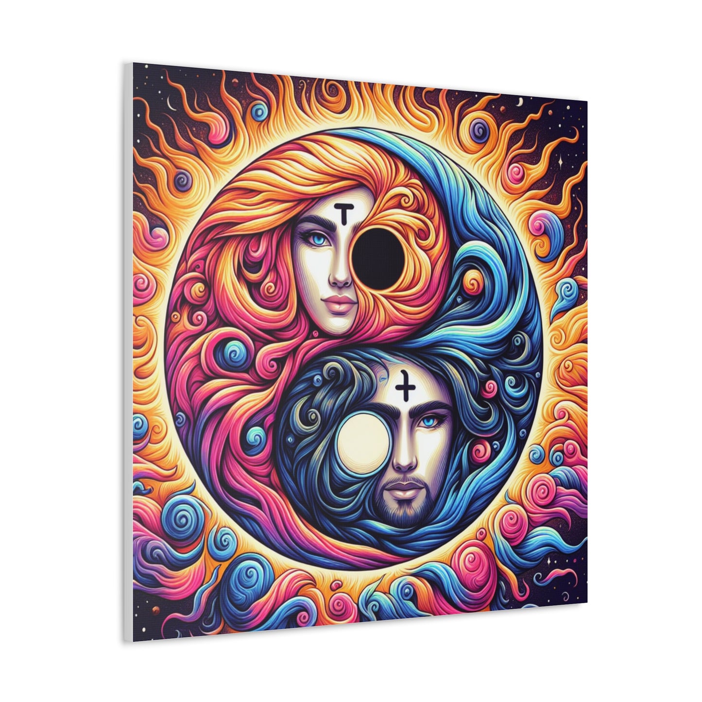 Yin Yang Canvas Wall Art