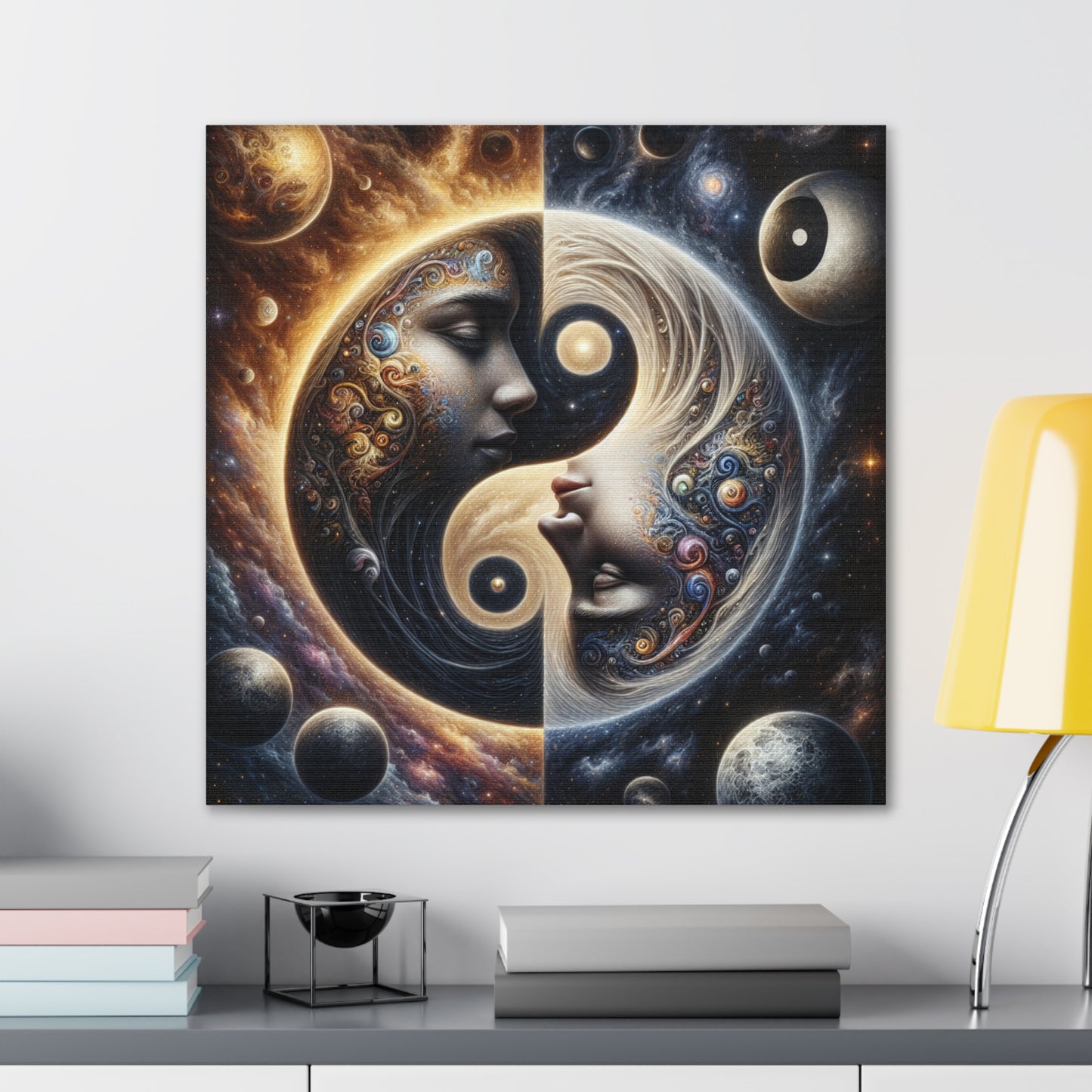 Yin Yang Canvas Wall Art