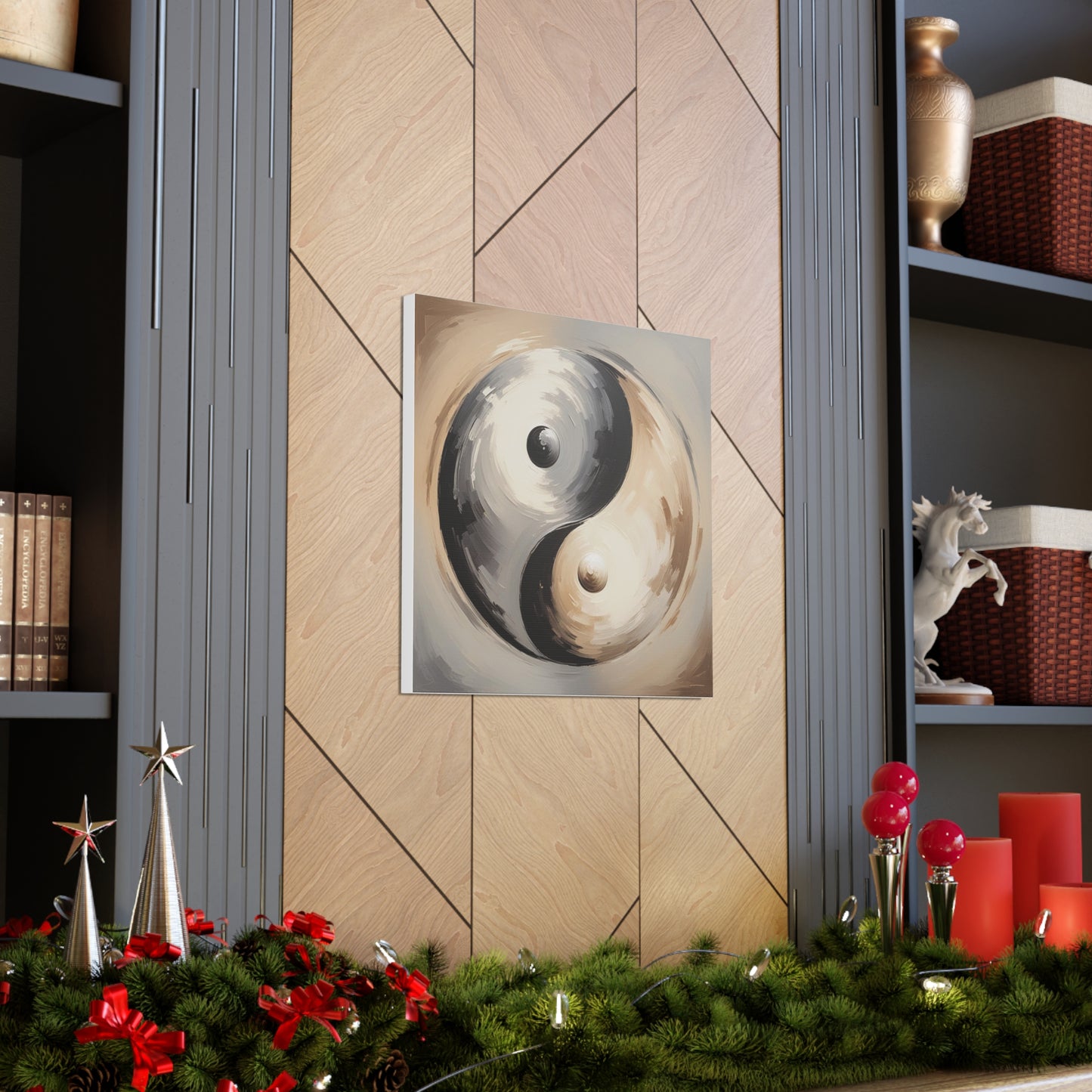 Ying Yang Canvas Wall Art