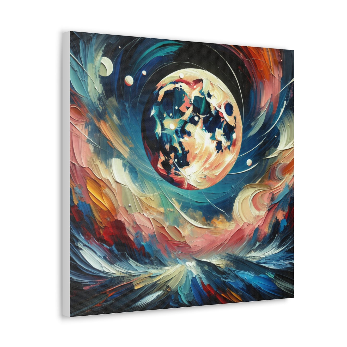 Full Moon Canvas Wall Art