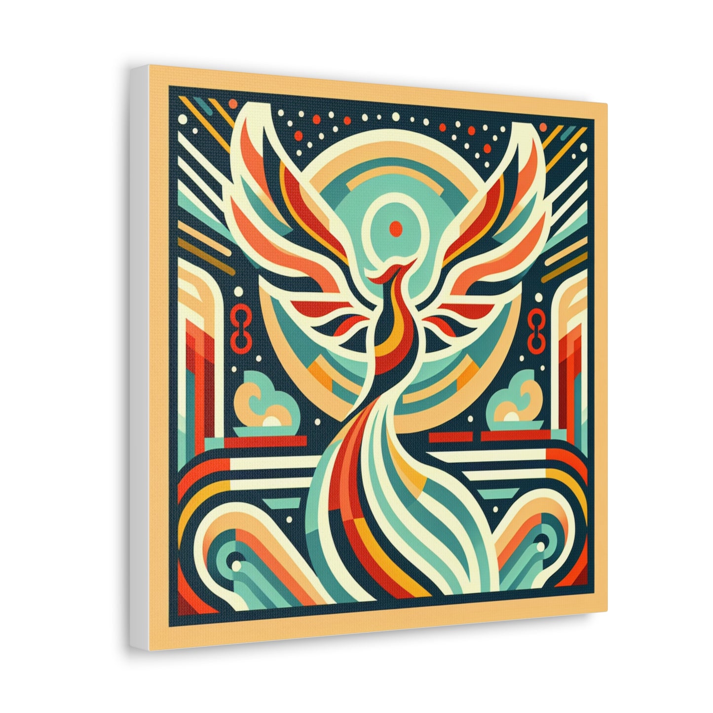 Phoenix Rising Canvas Wall Art