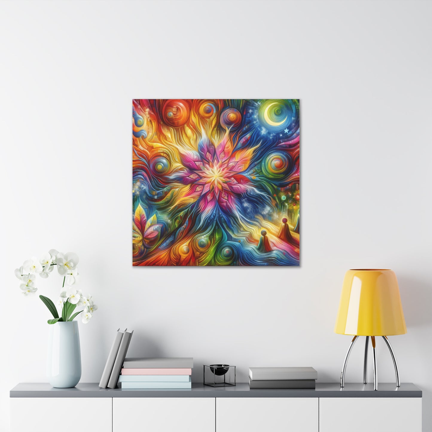 Fifth Dimension Ascension Canvas Wall Art