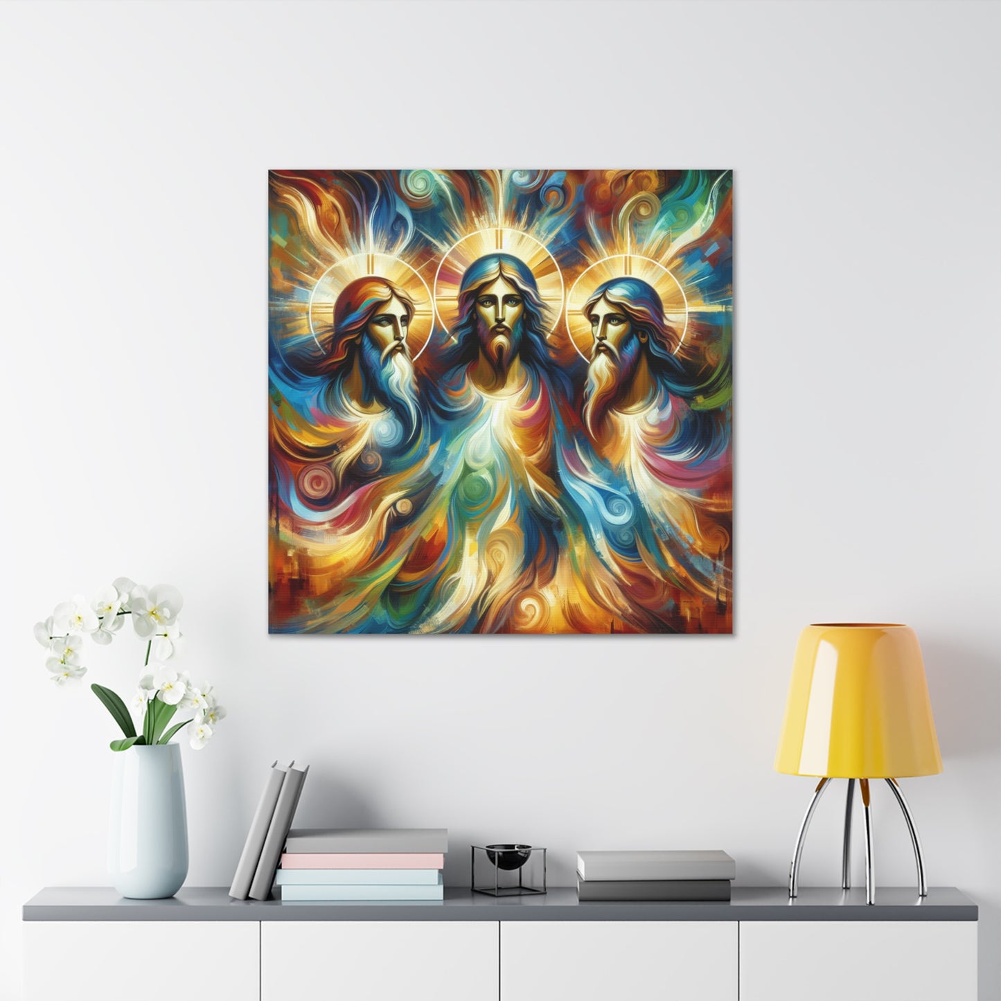 Holy Trinity Canvas Wall Art