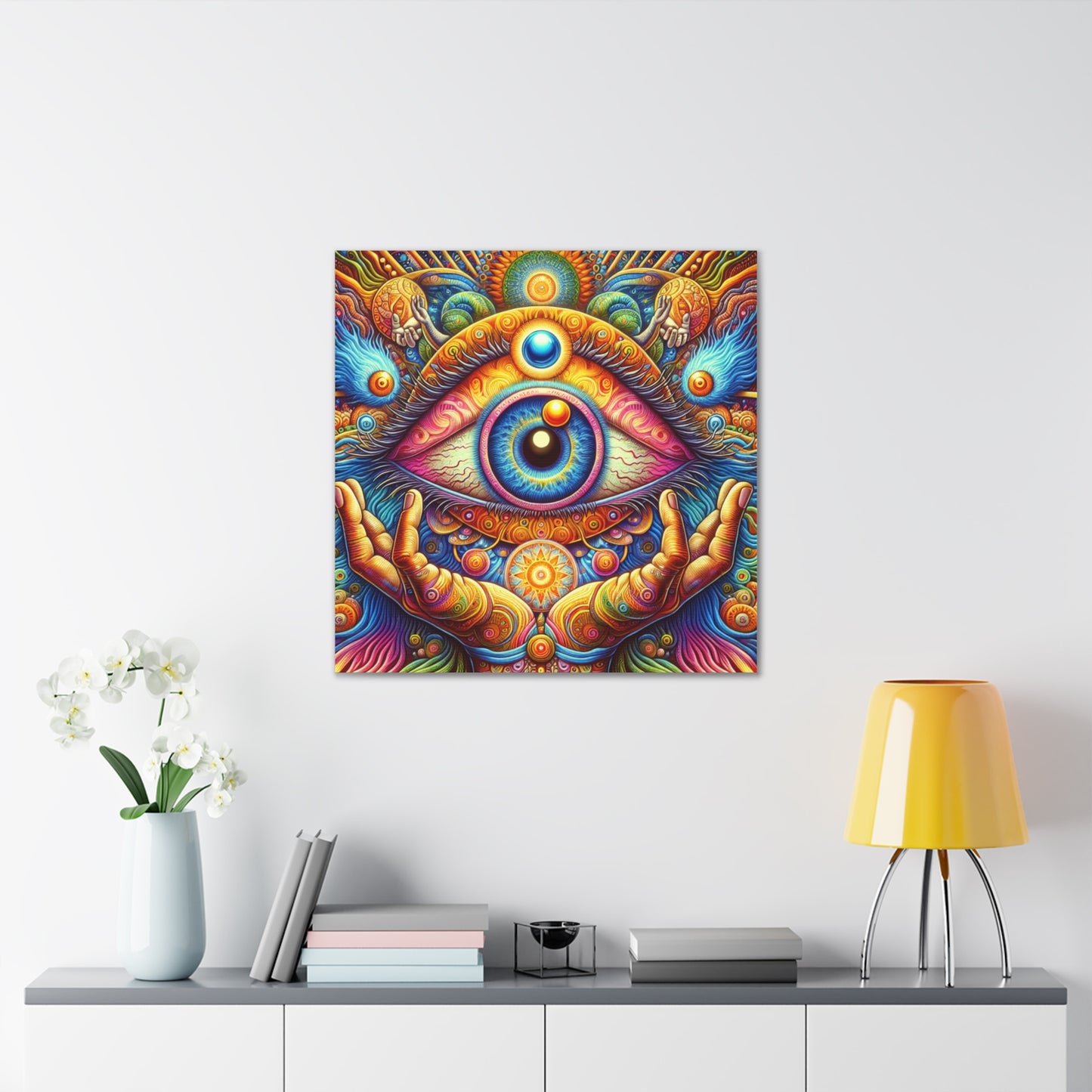 Third Eye Awakening Canvas Wall Art