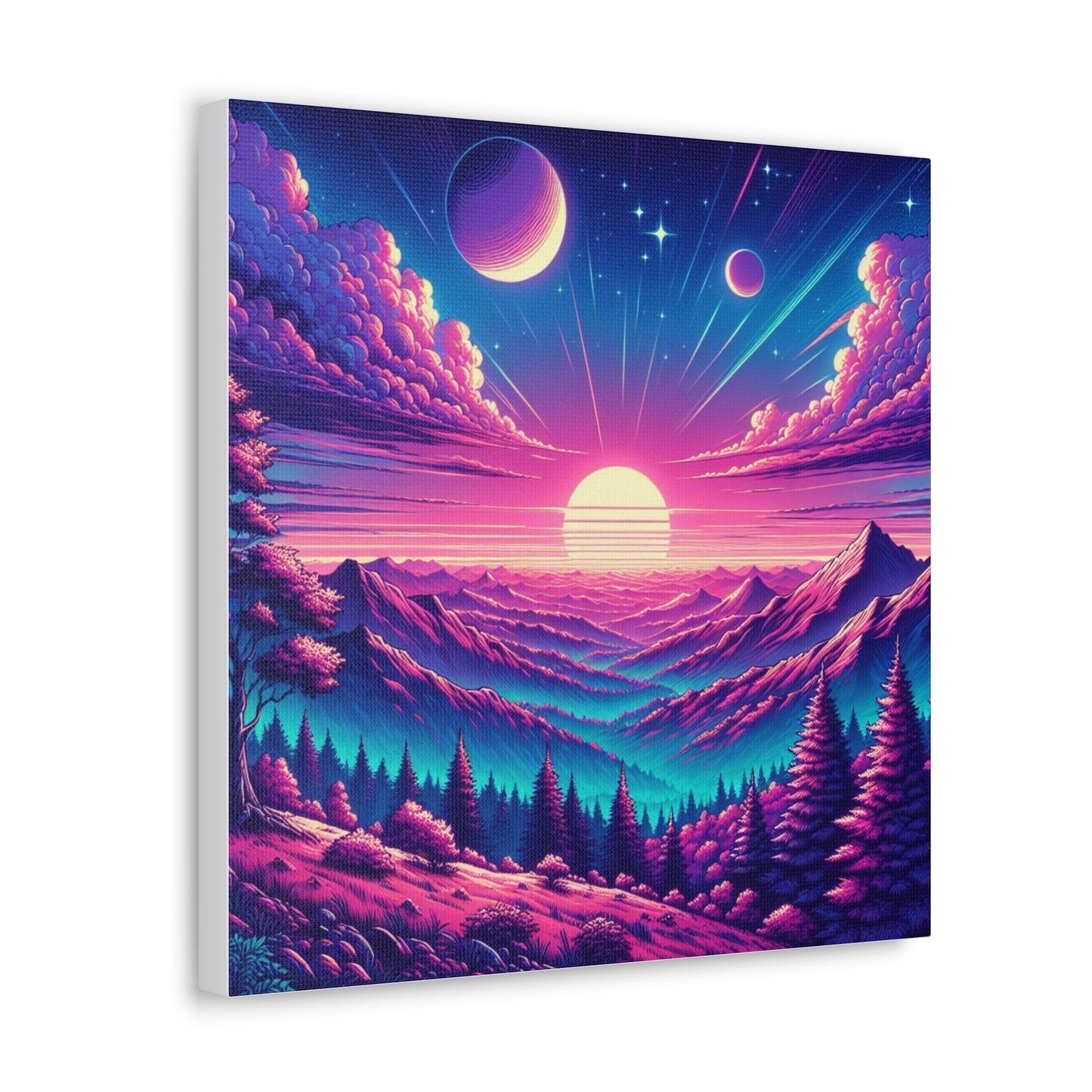 Majestic Sky Canvas Wall Art