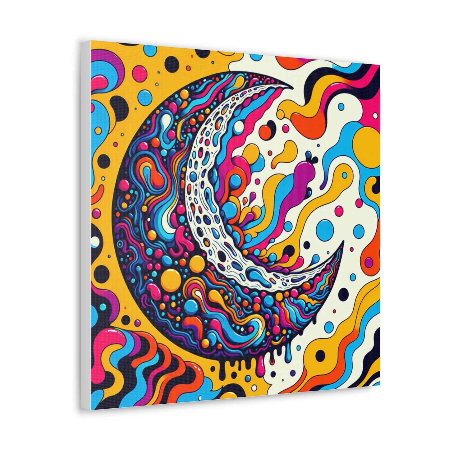 Half Moon Canvas Wall Art