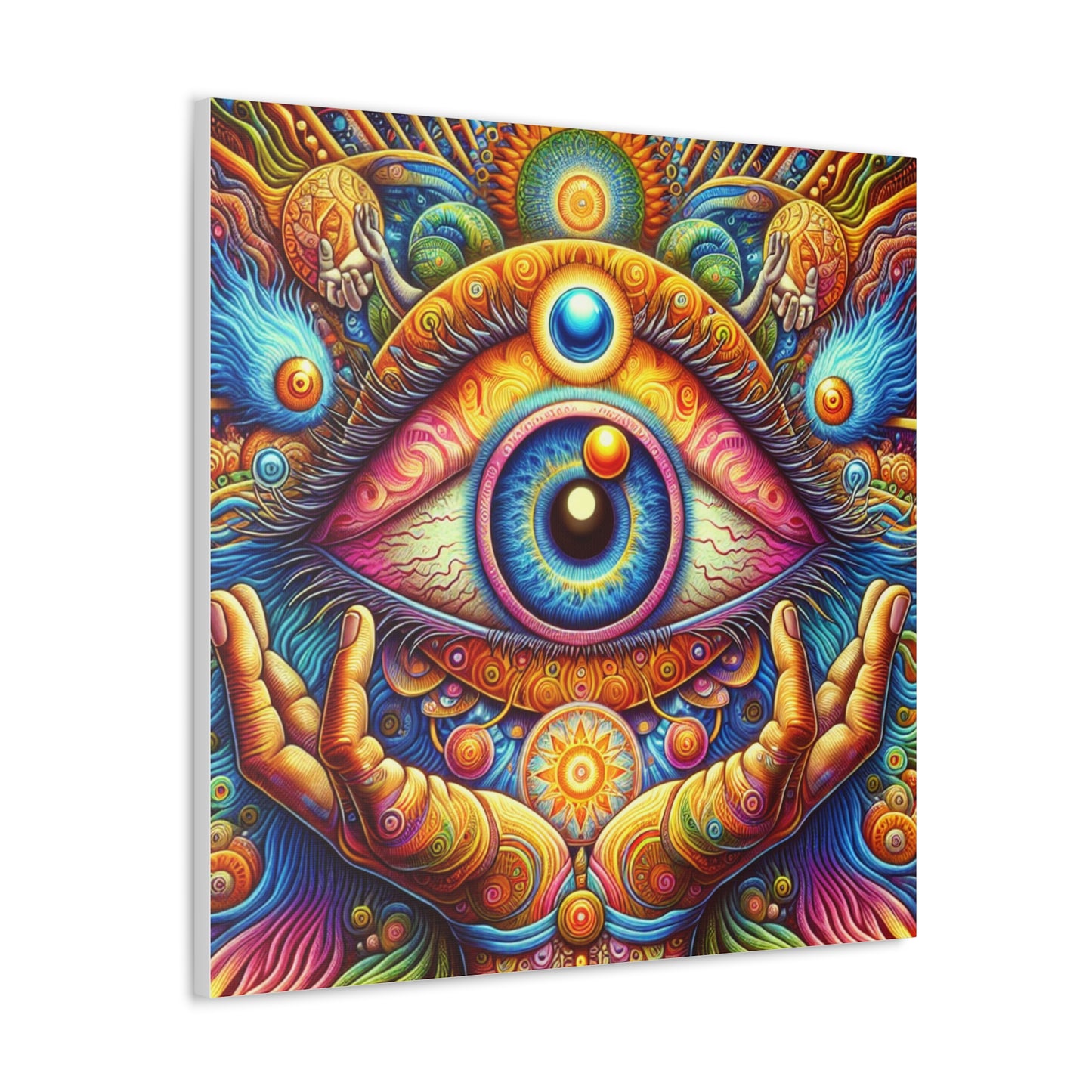 Third Eye Awakening Canvas Wall Art