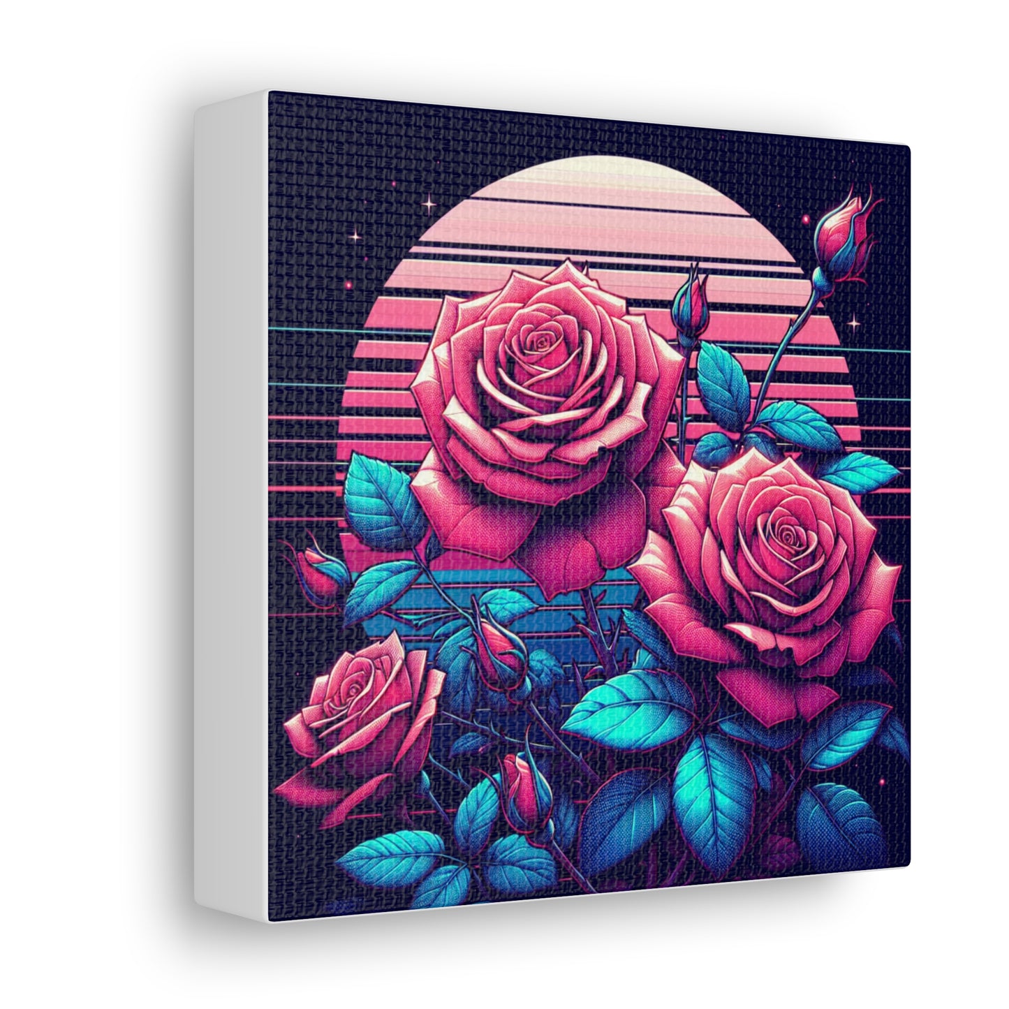 Roses Canvas Wall Art