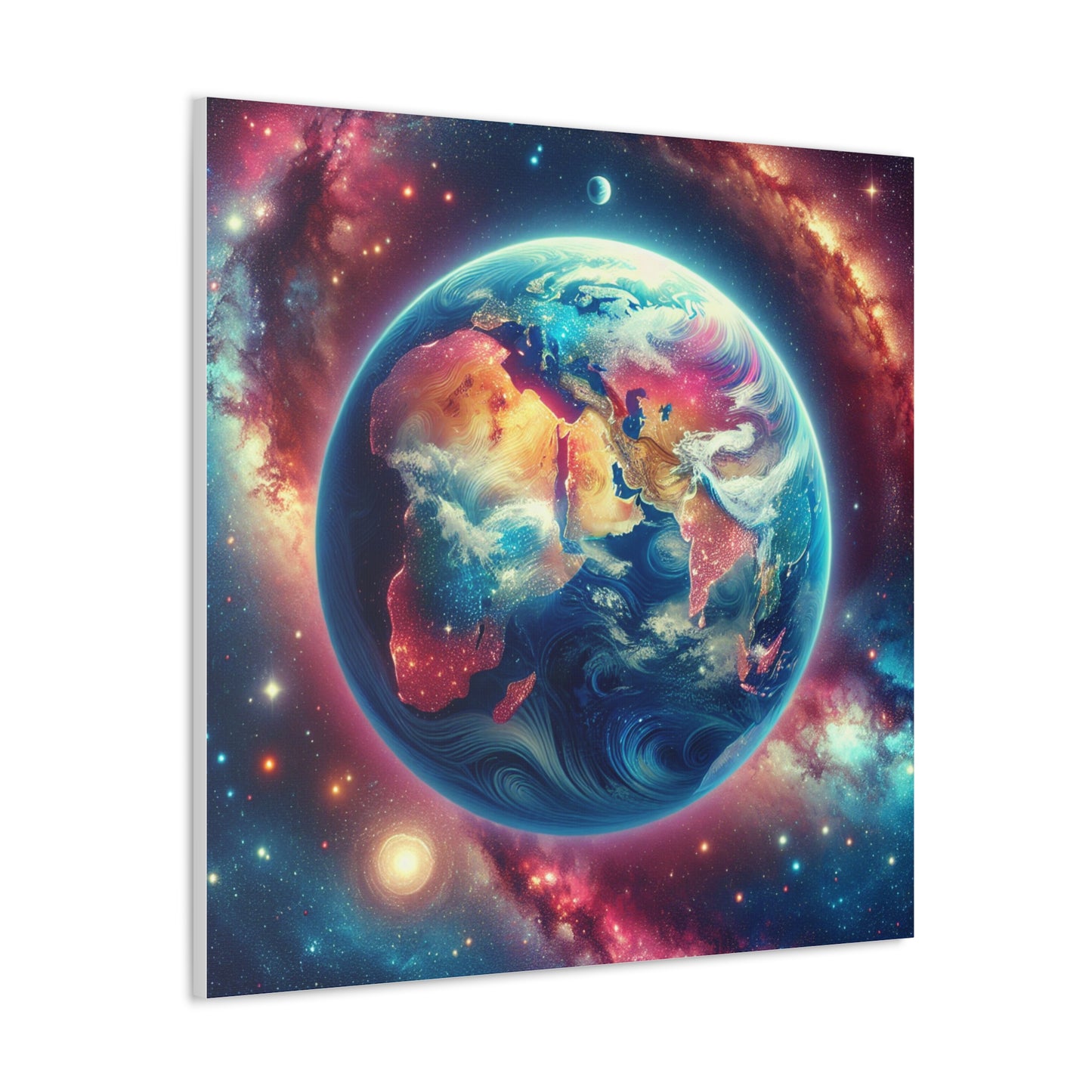 Planet Earth Canvas Wall Art