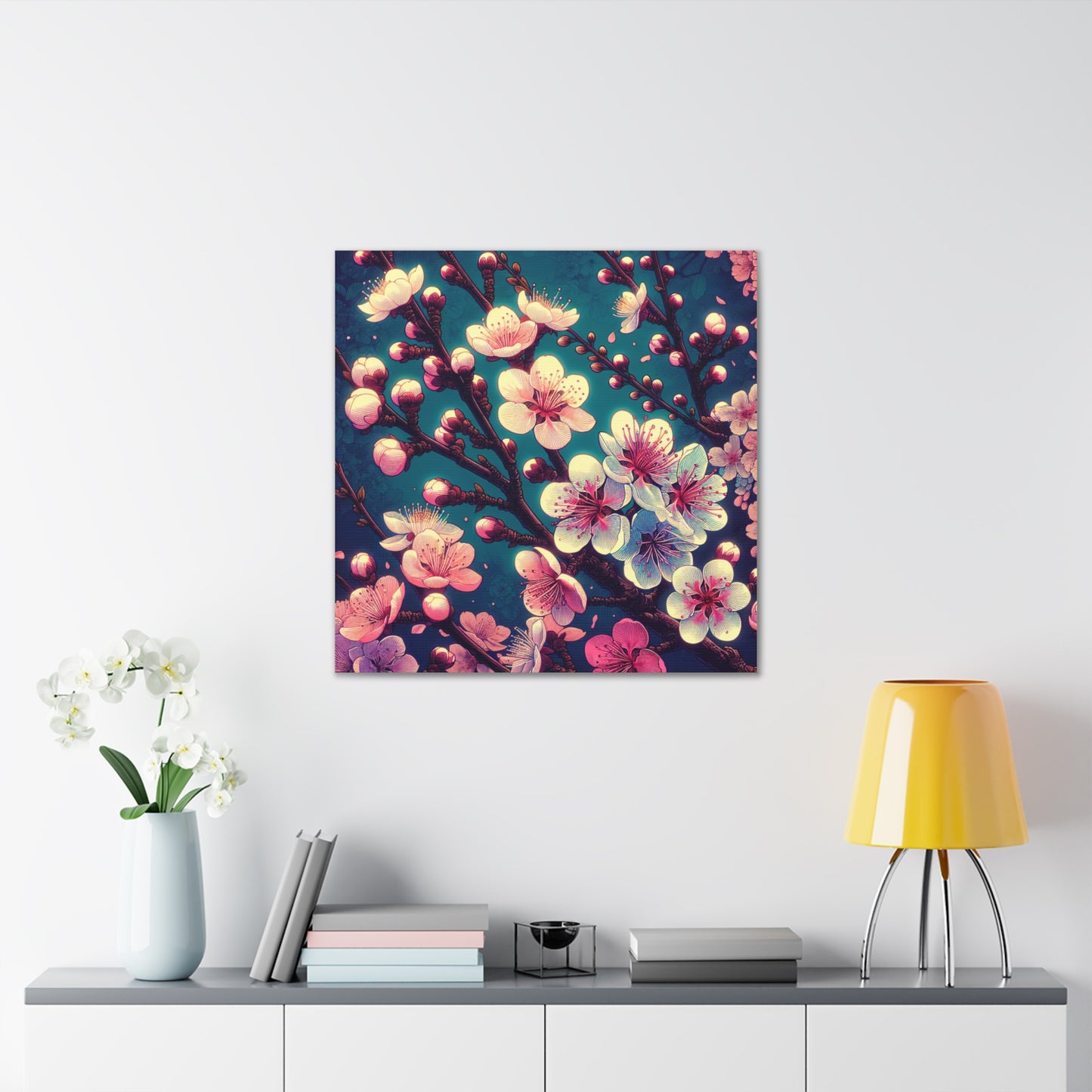 Cherry Blossom Canvas Wall Art