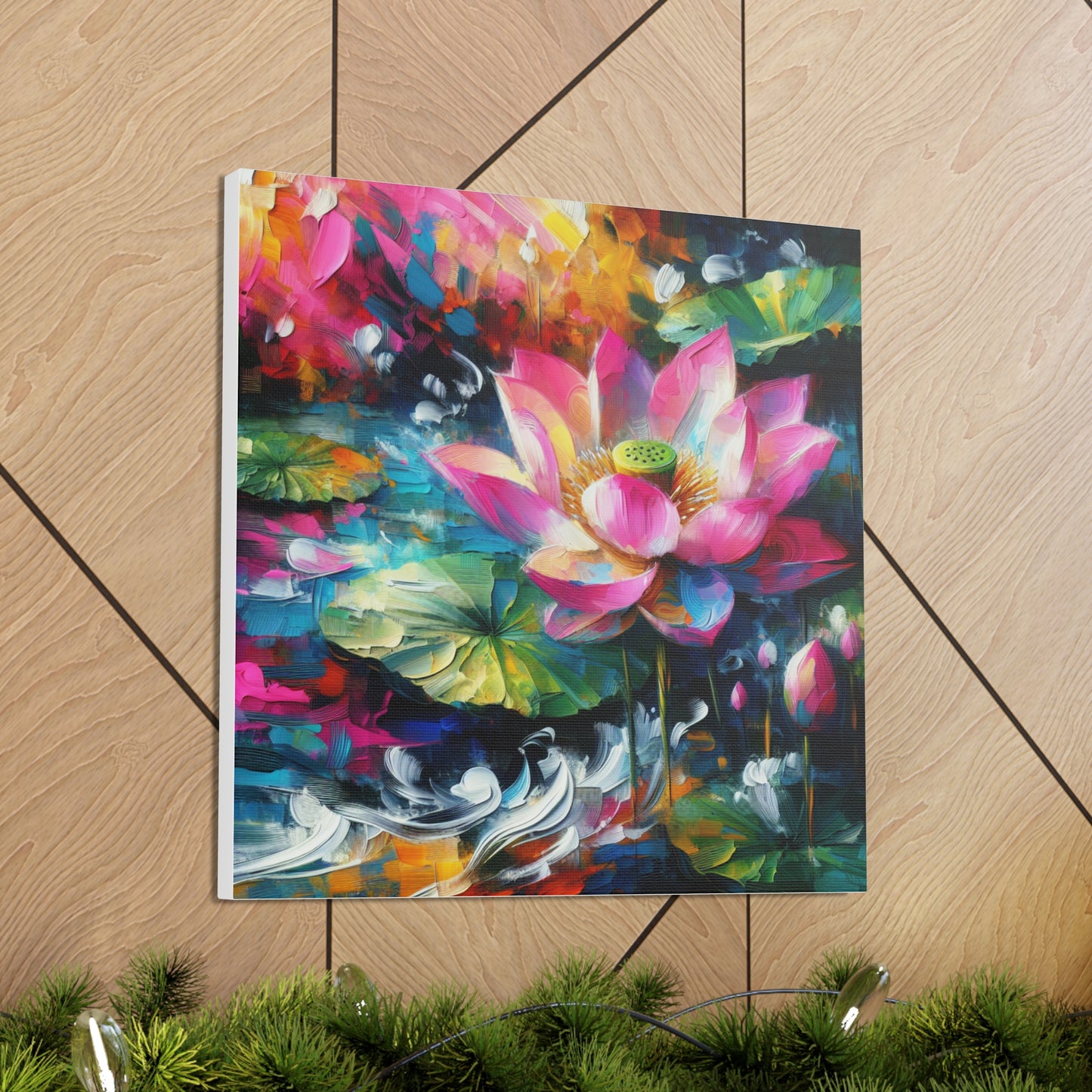 Lotus Canvas Wall Art