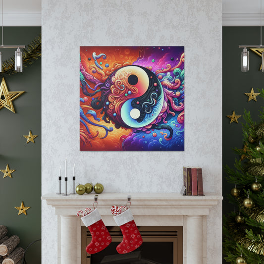 Yin Yang Canvas Wall Art