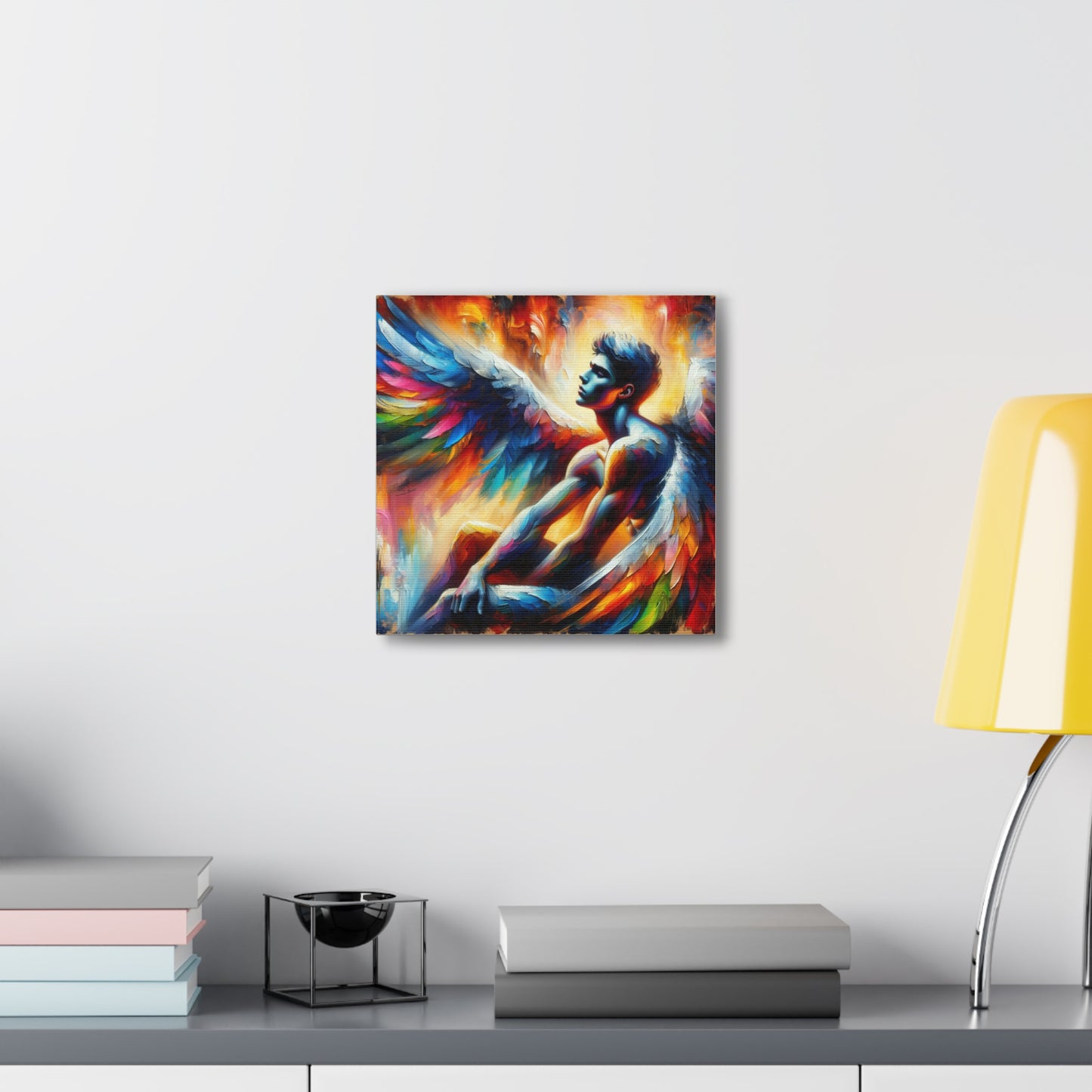 Fallen Angel Canvas Wall Art