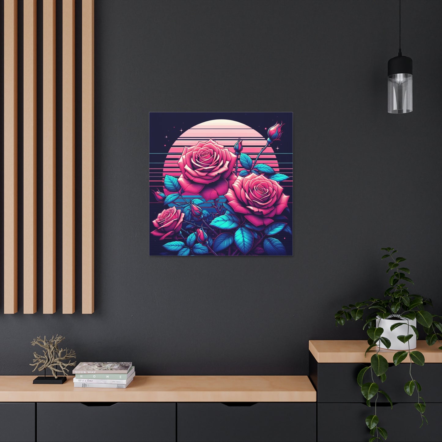 Roses Canvas Wall Art