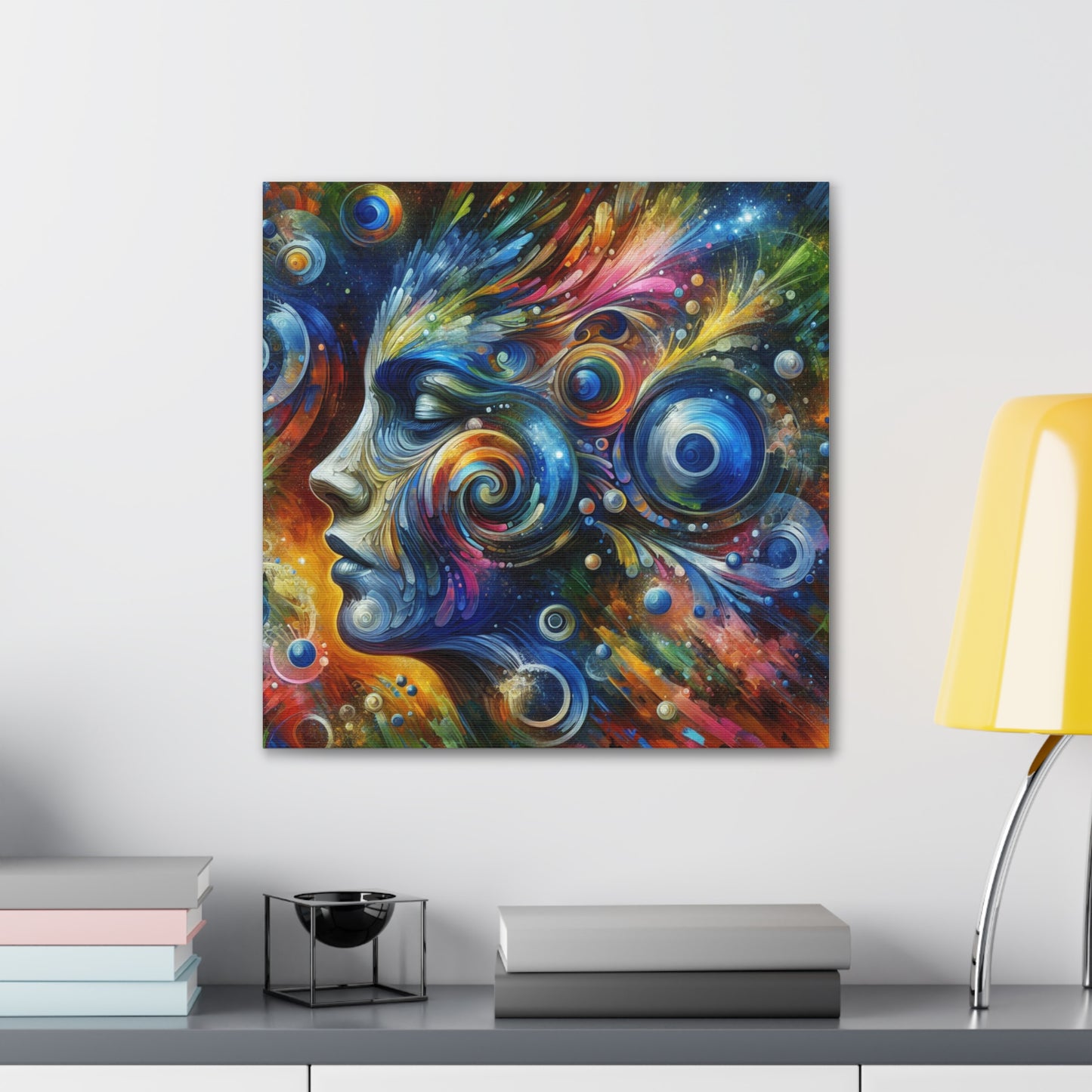 Gaia Mother Earth Canvas Wall Art