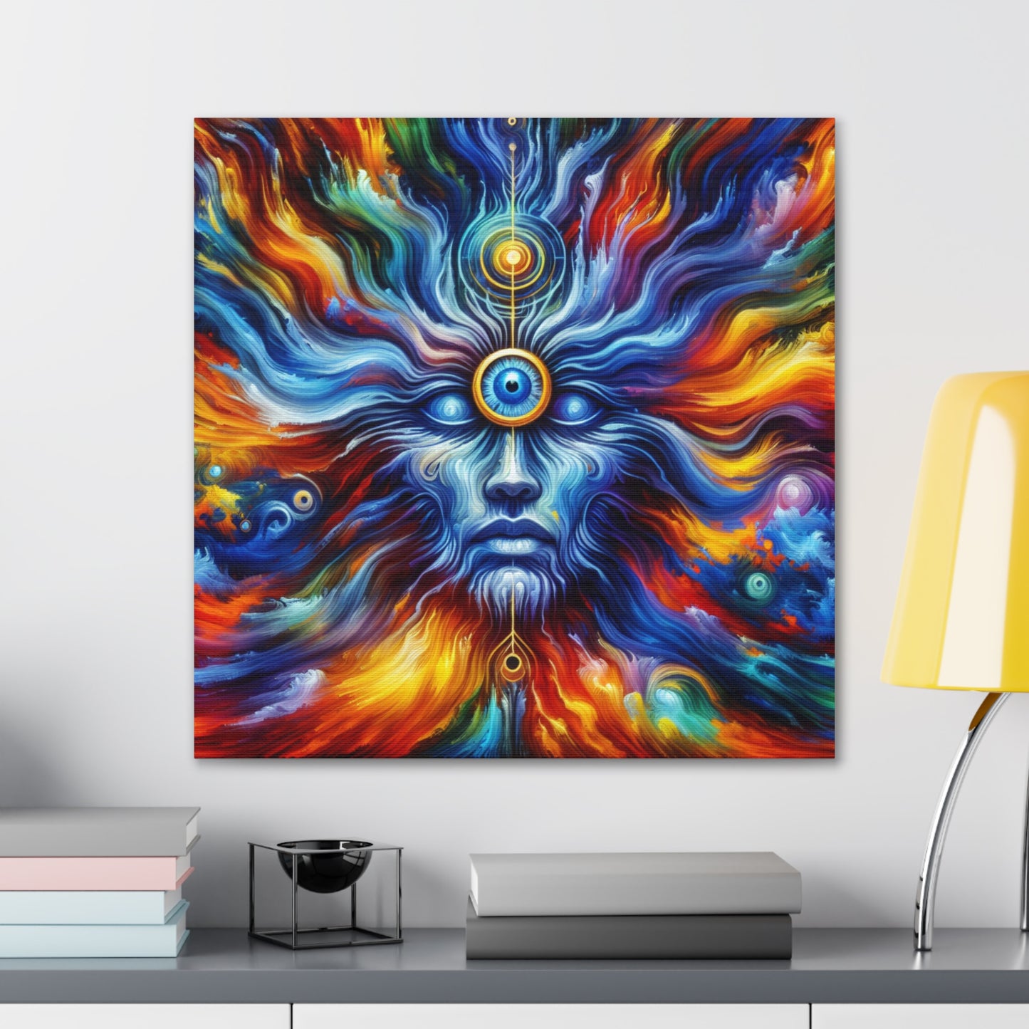 Third Eye Awakening Canvas Wall Art