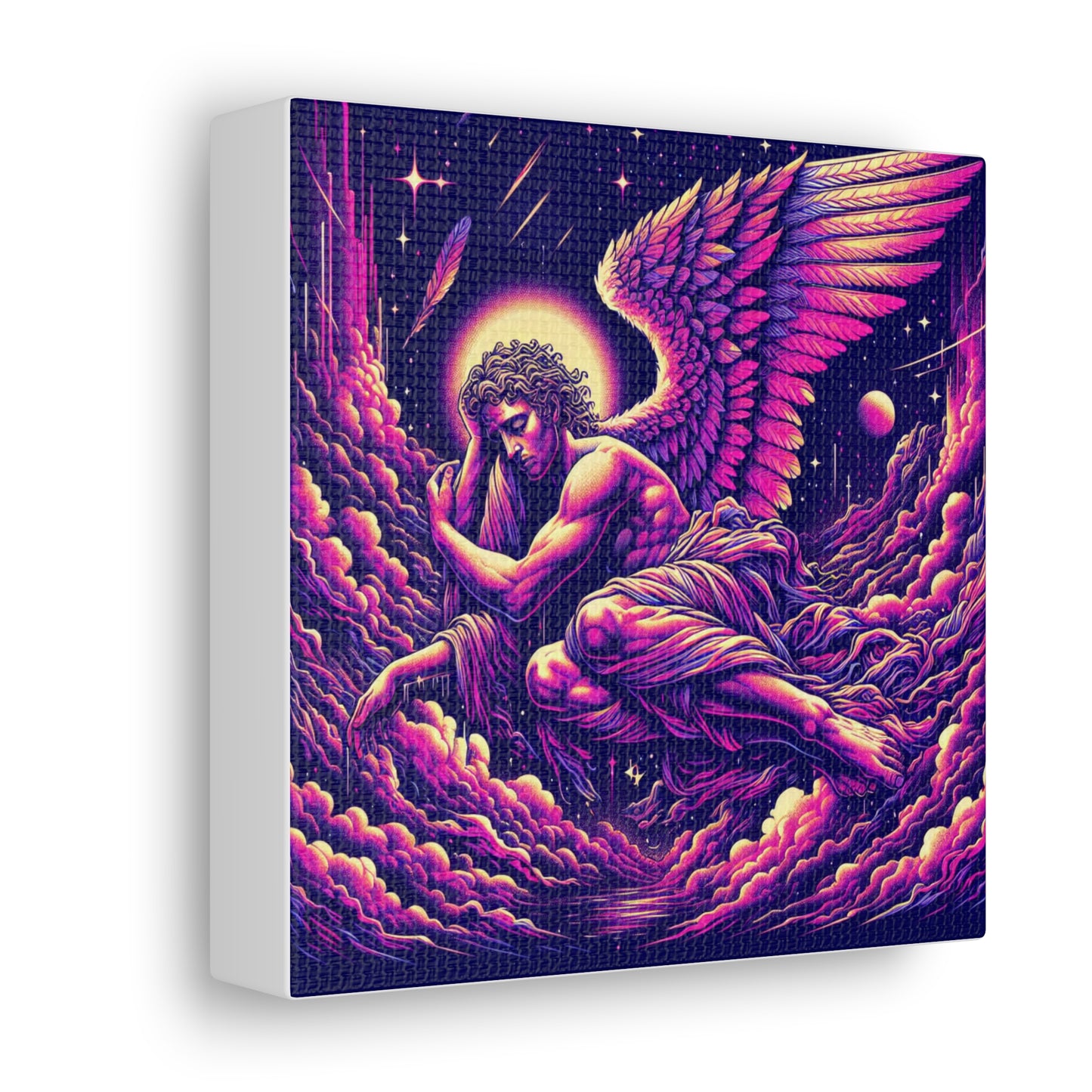 Fallen Angel Canvas Wall Art