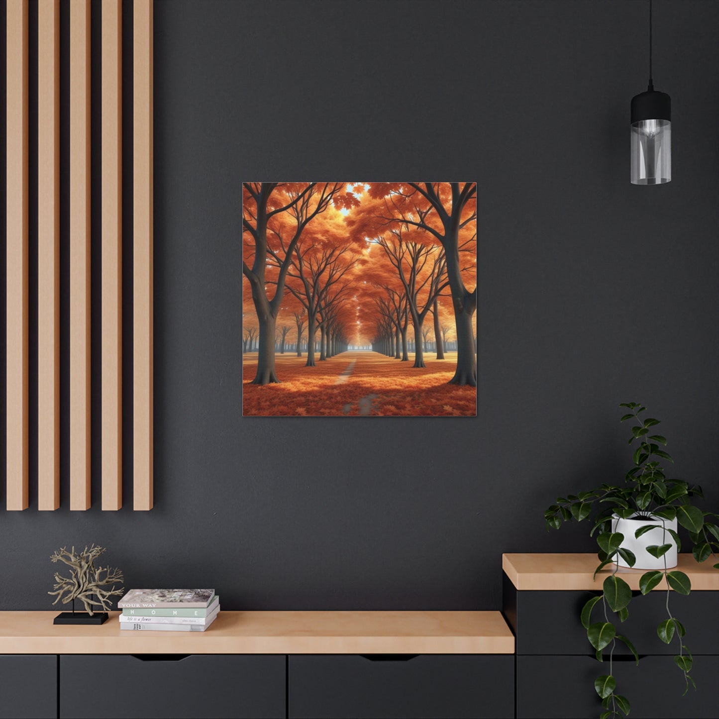 Maple Trees Canvas Wall Art