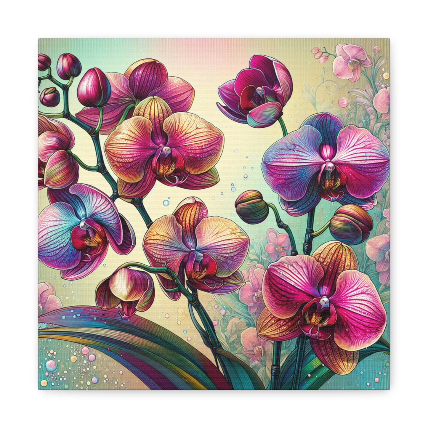 Orchids Canvas Wall Art