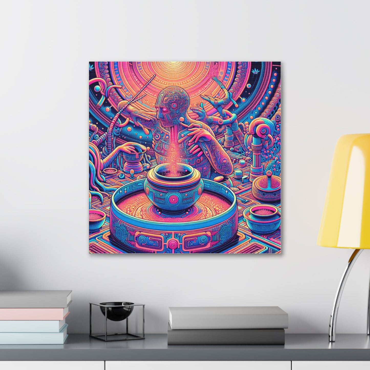 Fifth Dimension Ascension Canvas Wall Art