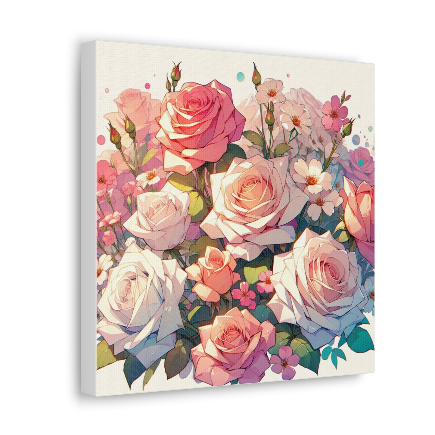 Roses Canvas Wall Art