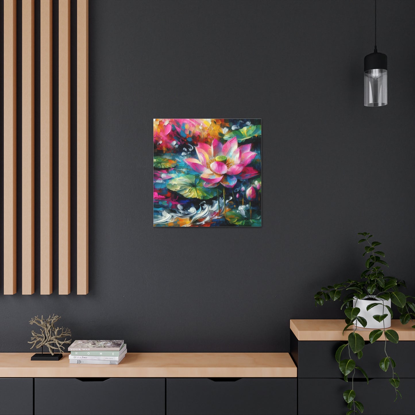 Lotus Canvas Wall Art